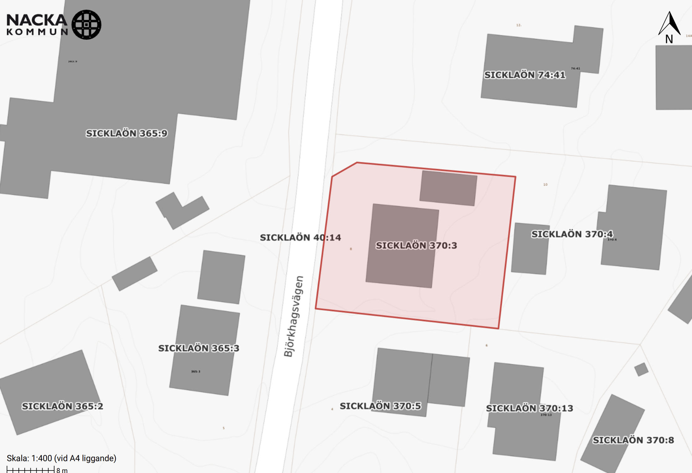 Bostadsbild från Björkhagsvägen 8, Såld i Ektorp, Nacka