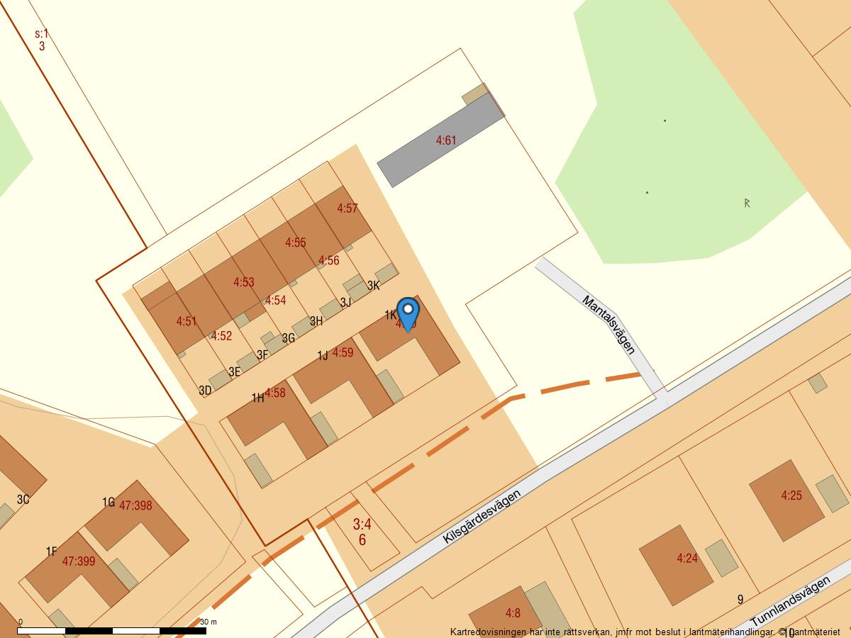 Bostadsbild från Mantalsvägen 1K, Kommande i Storvreta, Uppsala