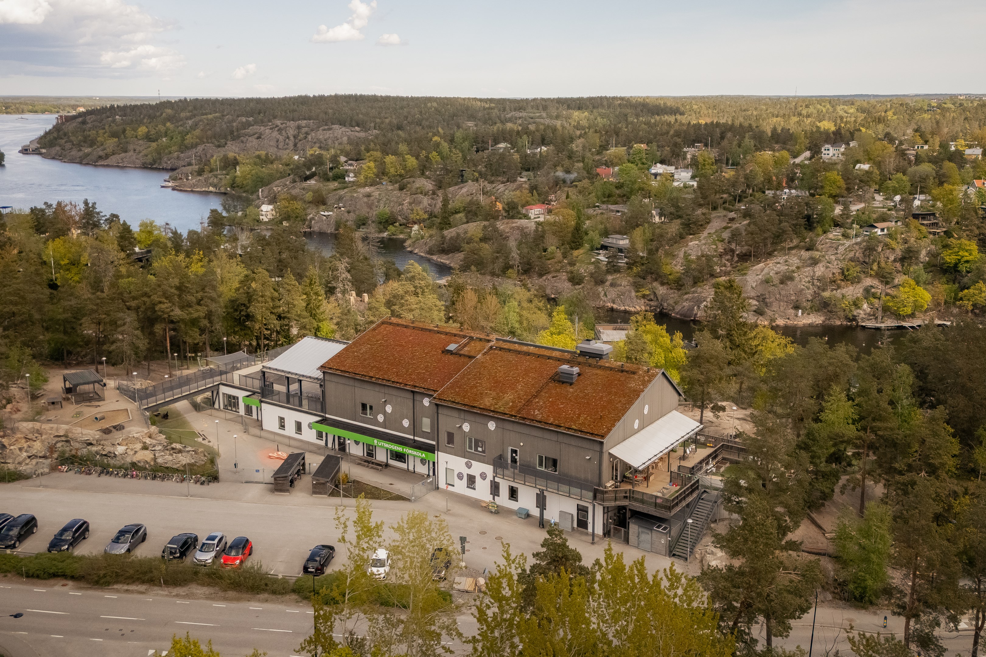 Kort promenad till Utskogens Förskola