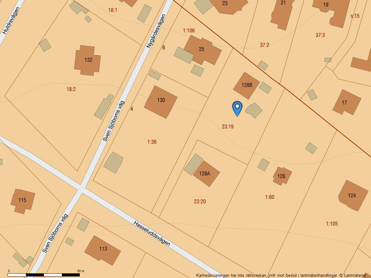Bostadsbild från Hasseluddsvägen 128B, Till salu i Hasseludden, Nacka
