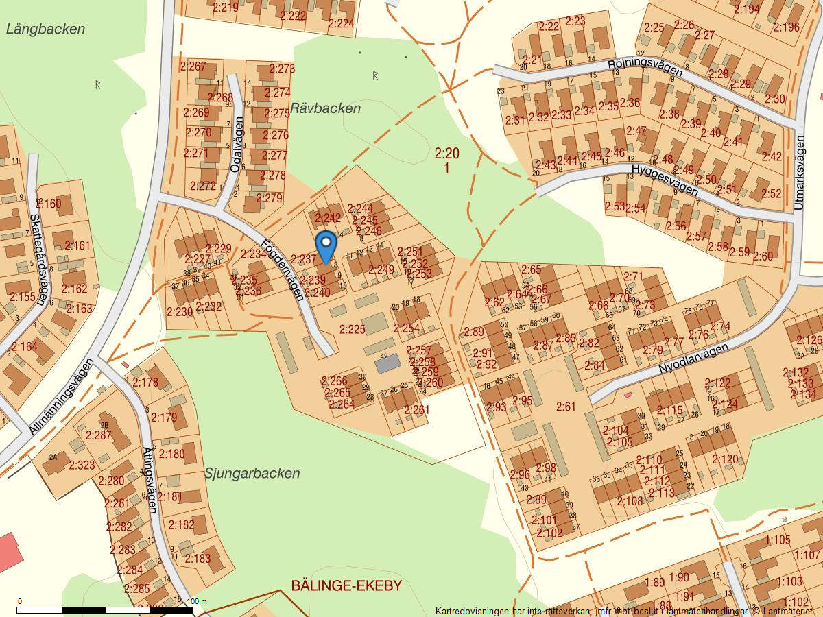 Bostadsbild från Fögderivägen 7, Kommande i Bälinge, Uppsala