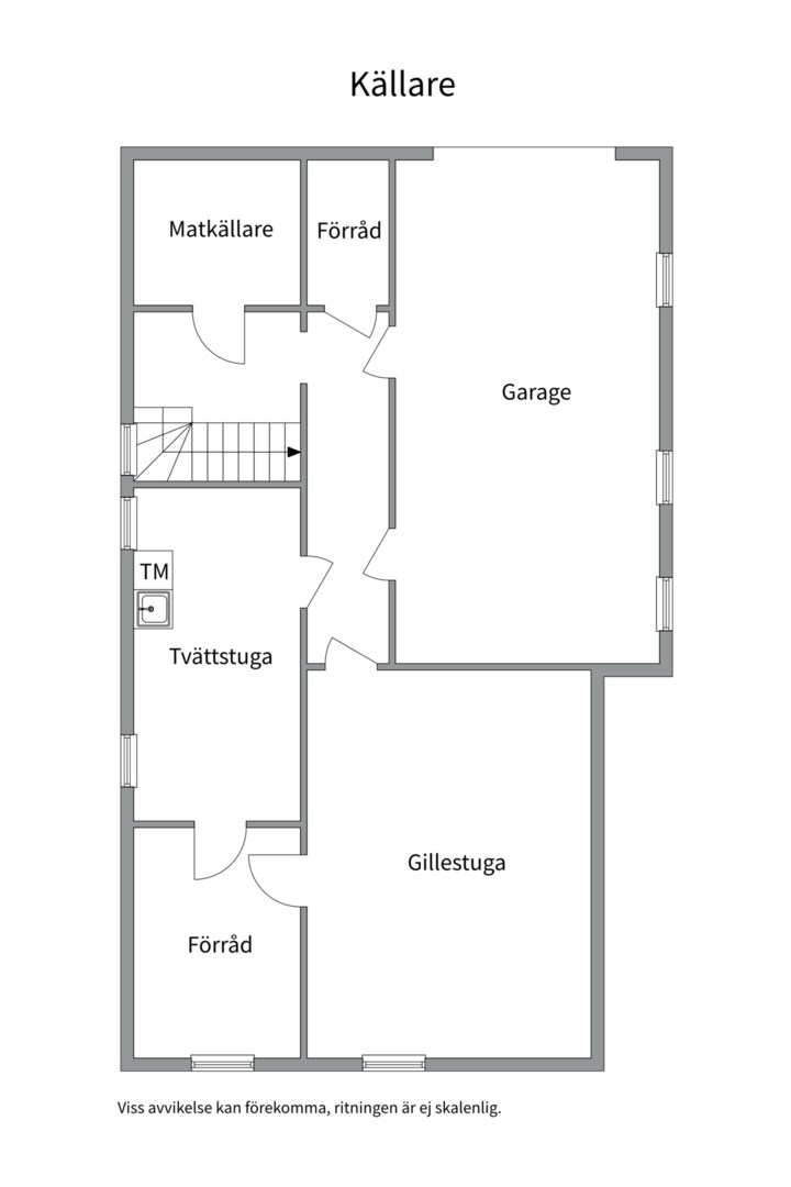 Planlösning från Älgstråket 19, Till salu i Läby, Uppsala