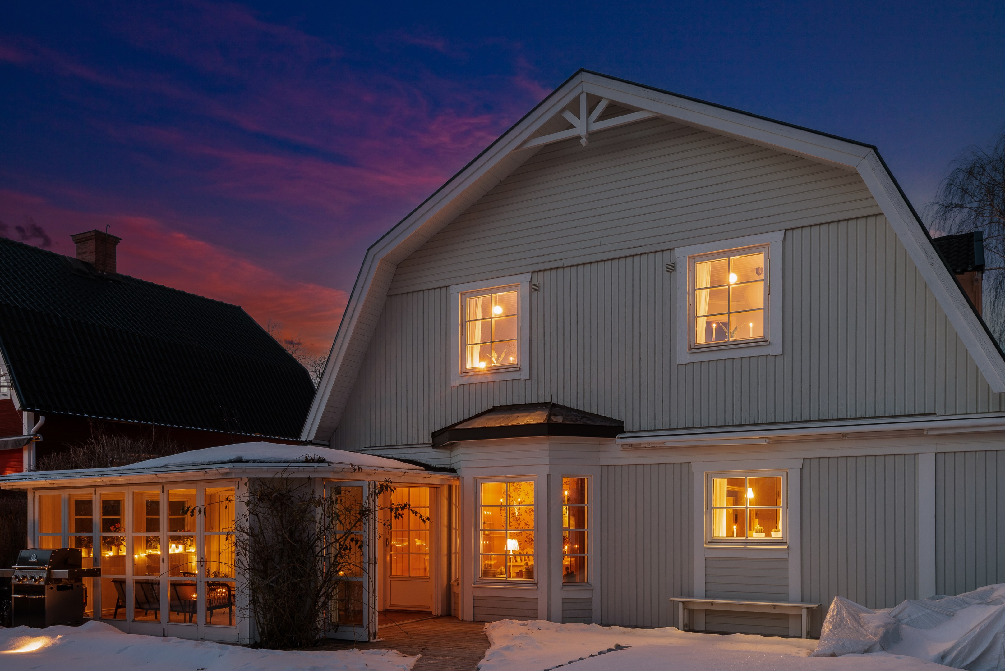 Bostadsbild från Frejs väg 15 B, Kommande i Gamla Uppsala, Uppsala