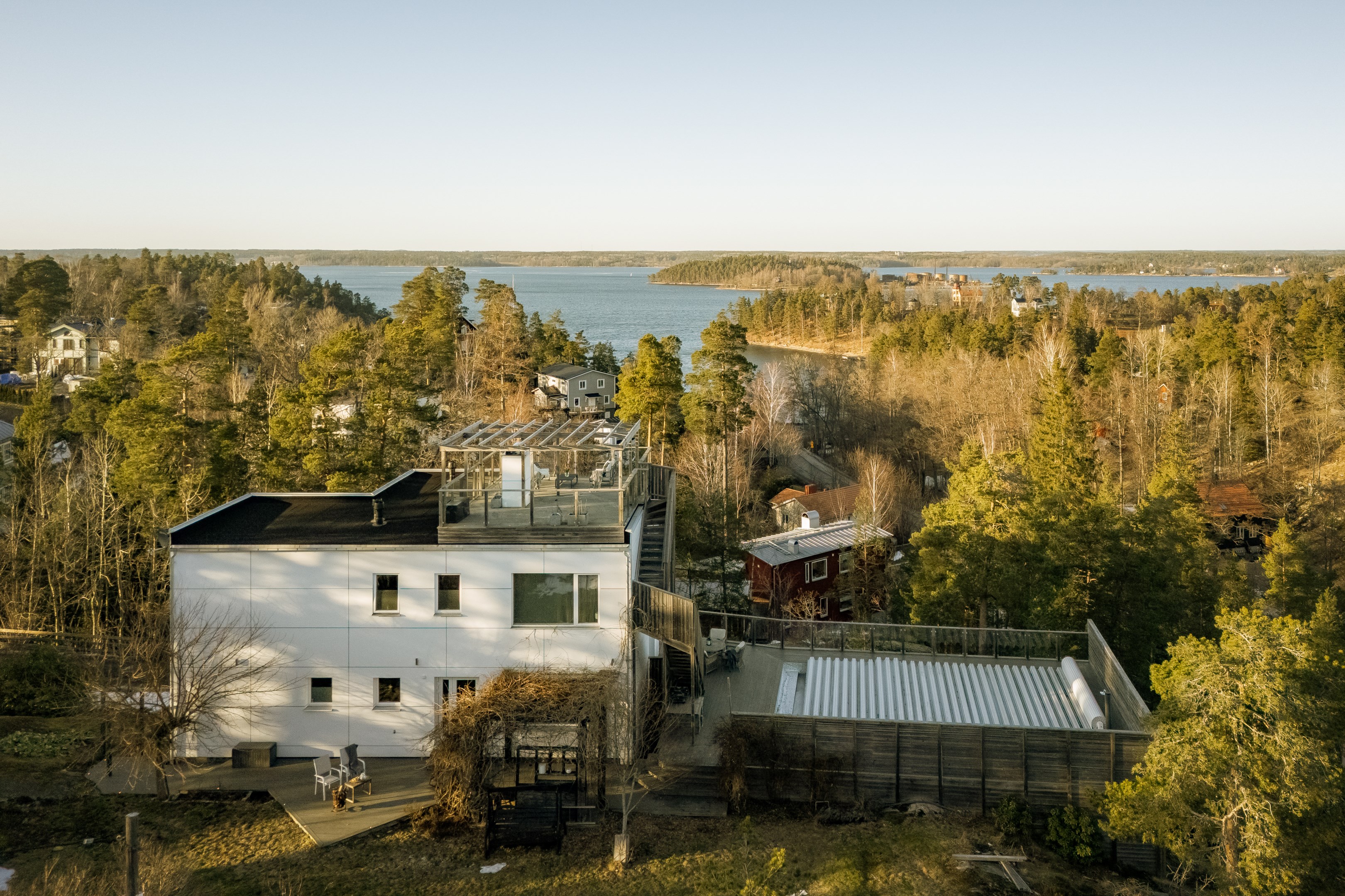 Bostadsbild från Enrisvägen 4B, Såld i Kummelnäs, Nacka