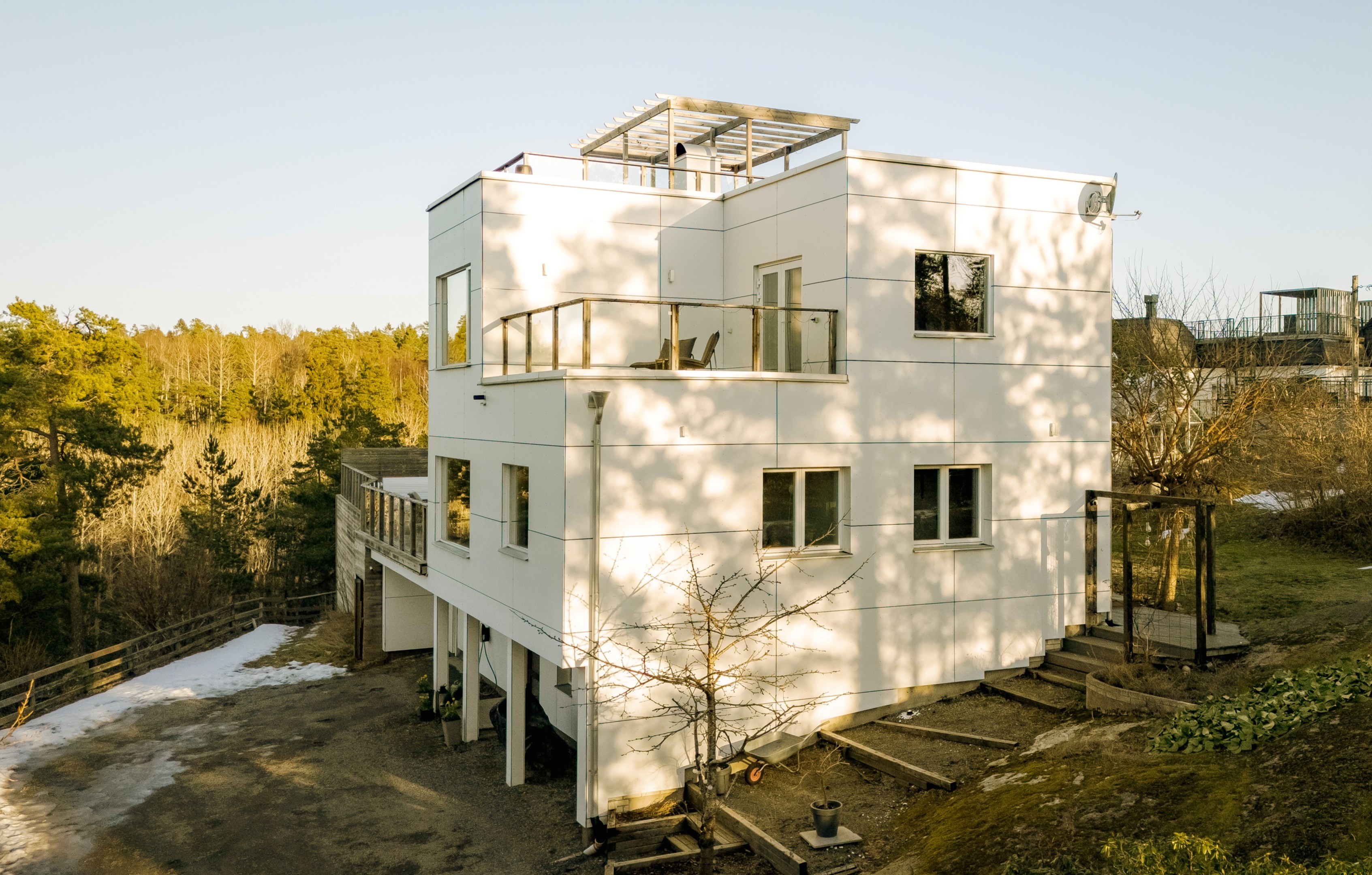 Bostadsbild från Enrisvägen 4B, Såld i Kummelnäs, Nacka