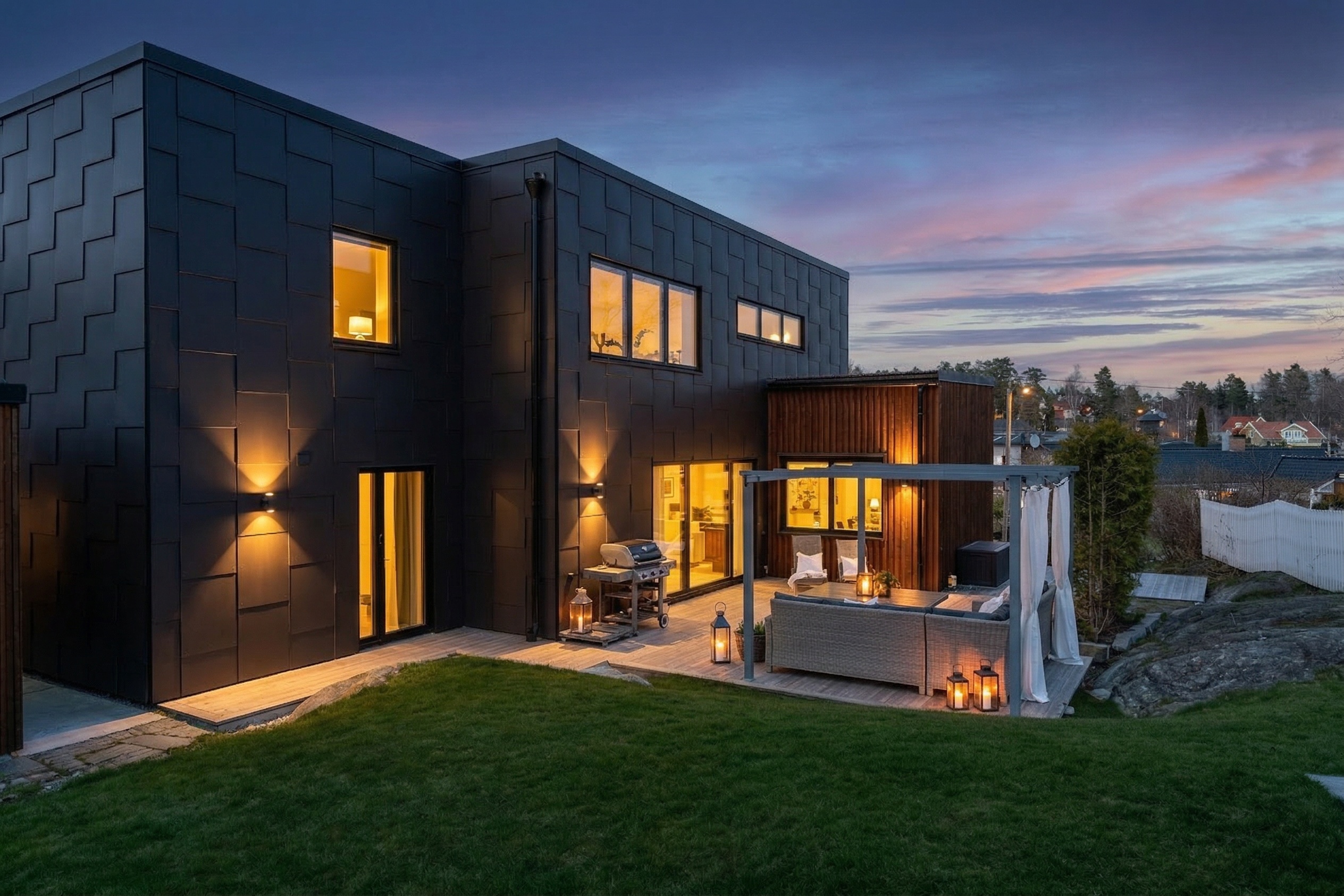 Bostadsbild från Sommargyllens backe 1, Såld i Lännersta, Nacka