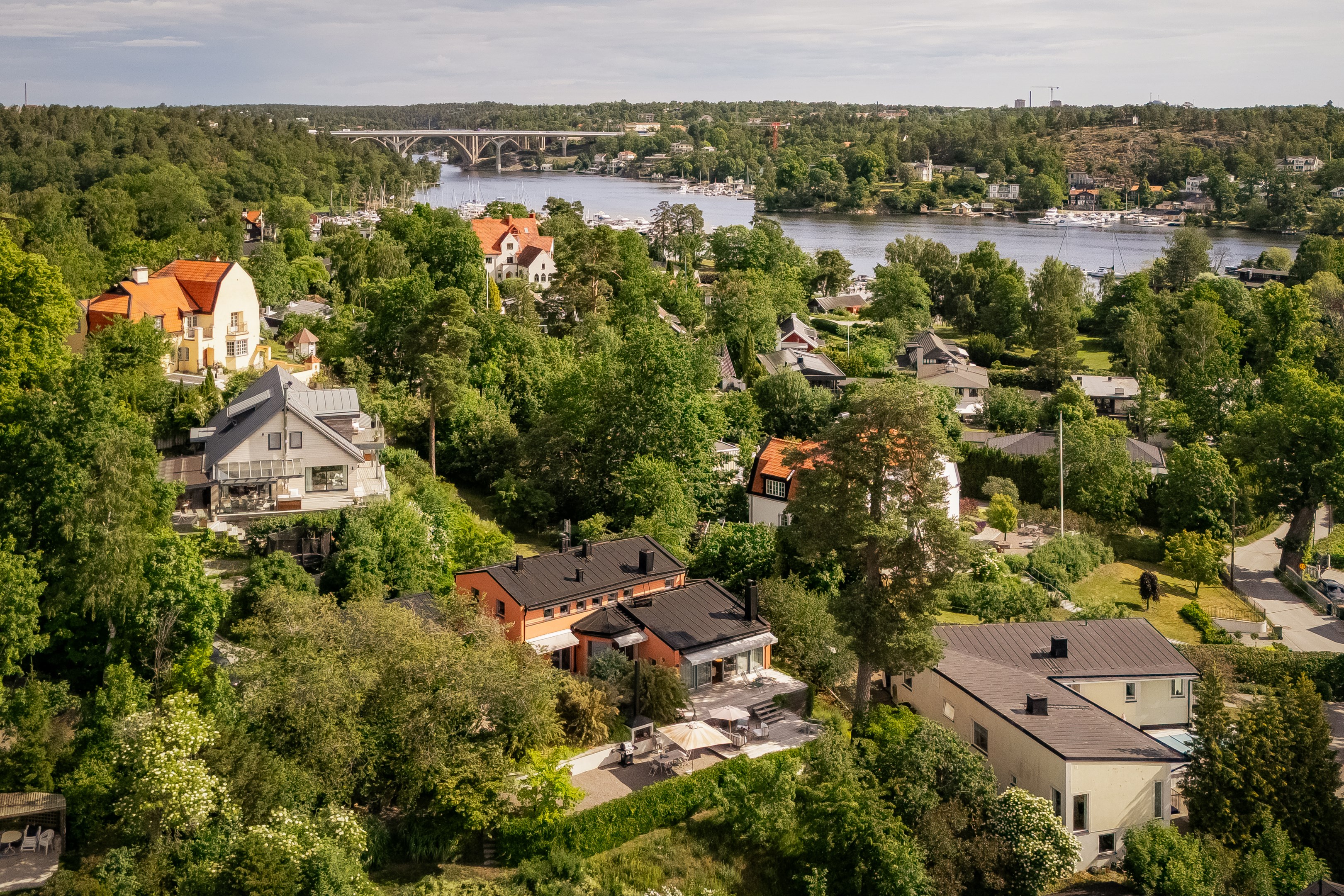 Bostadsbild från Kristinavägen 24, Till salu i Saltsjö-Duvnäs, Nacka