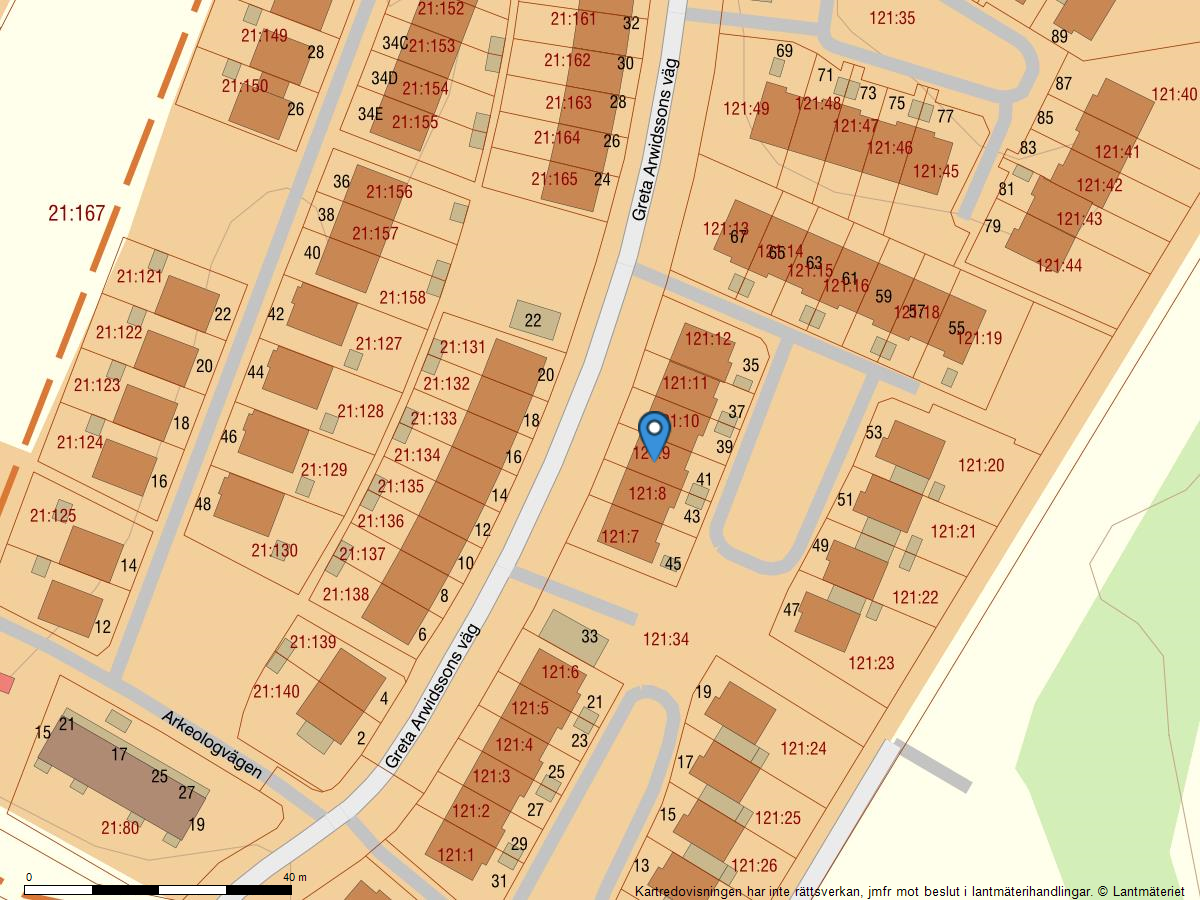 Bostadsbild från Greta Arwidssons väg 41, Såld i Gamla Uppsala, Uppsala