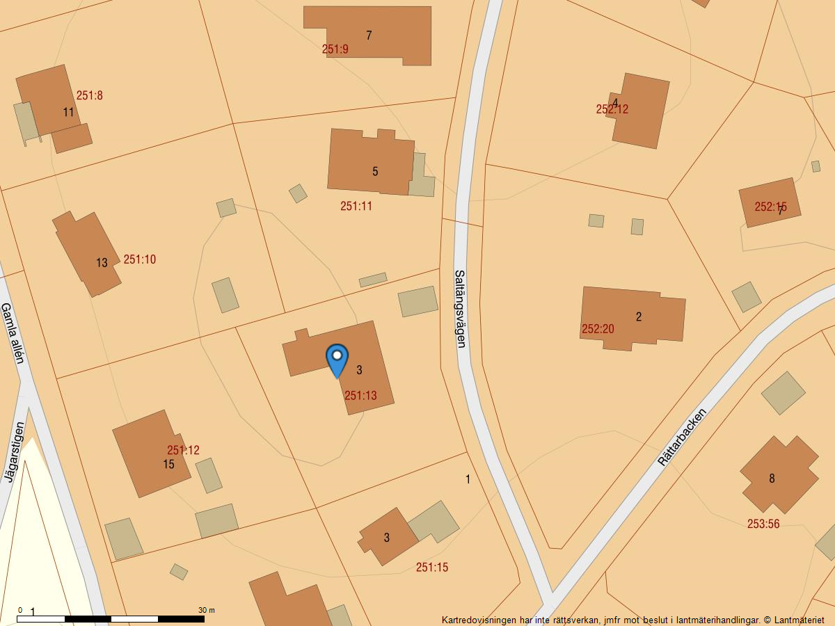 Bostadsbild från Saltängsvägen 3, Såld i Saltsjö-Duvnäs, Nacka