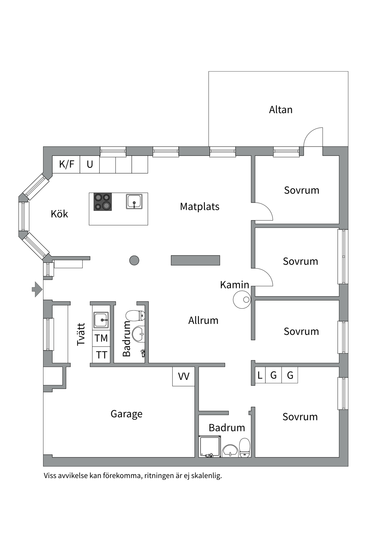Bostadsbild från Dalslandsvägen 16, Till salu i Gryta, Västerås