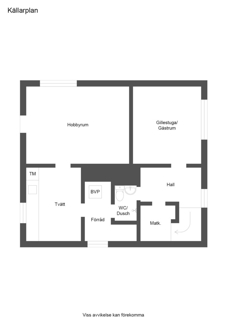 Planlösning från Runskogsvägen 17, Kommande i Vaxmora, Sollentuna