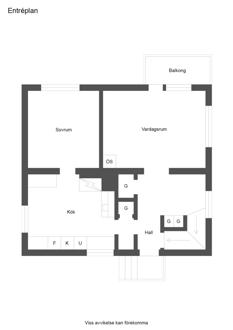 Planlösning från Runskogsvägen 17, Kommande i Vaxmora, Sollentuna