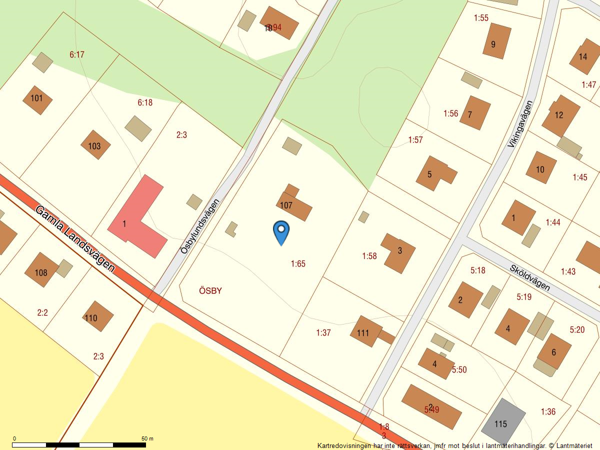 Bostadsbild från Gamla landsvägen 107, Till salu i Vittinge, Heby