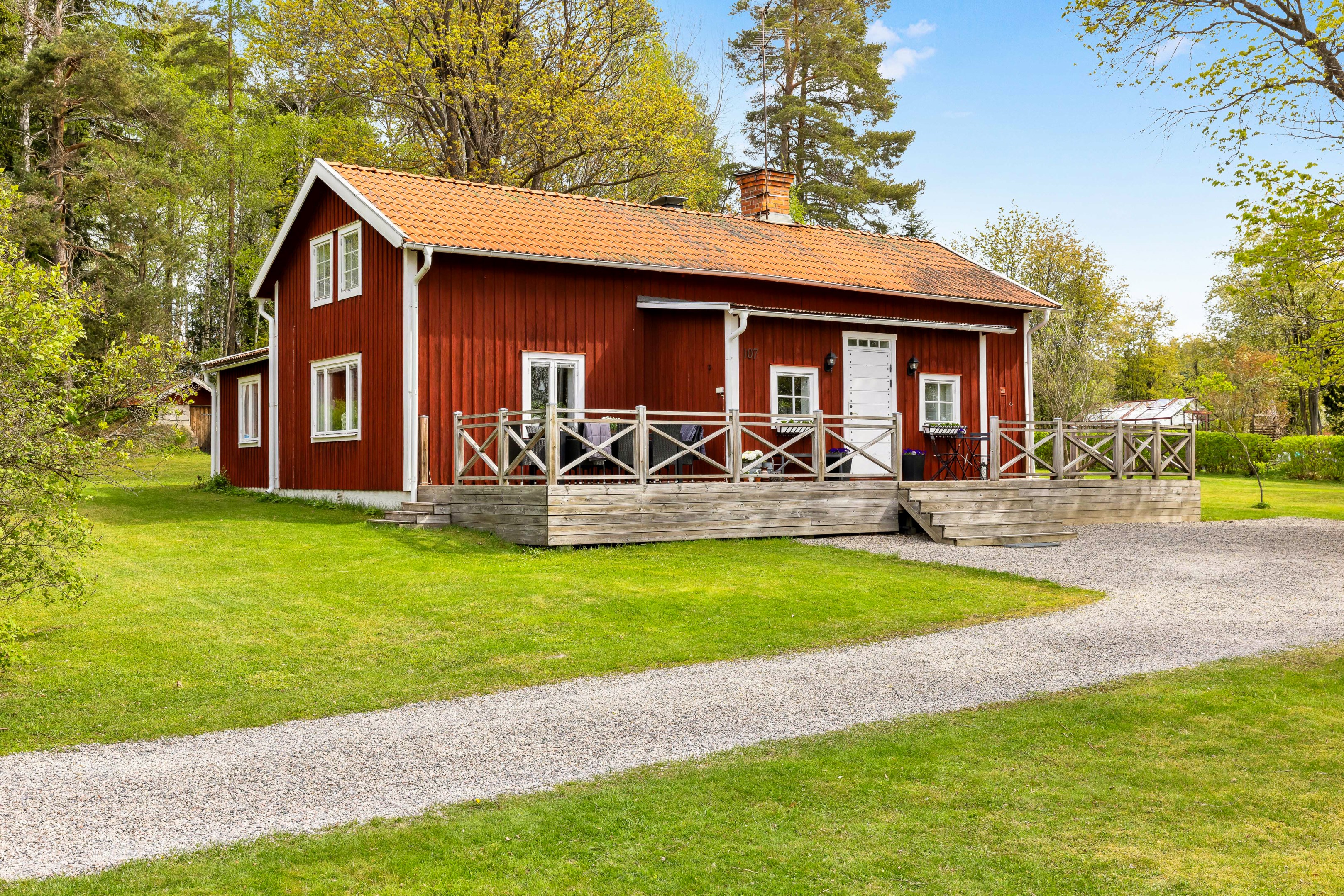 Bostadsbild från Gamla landsvägen 107, Till salu i Vittinge, Heby