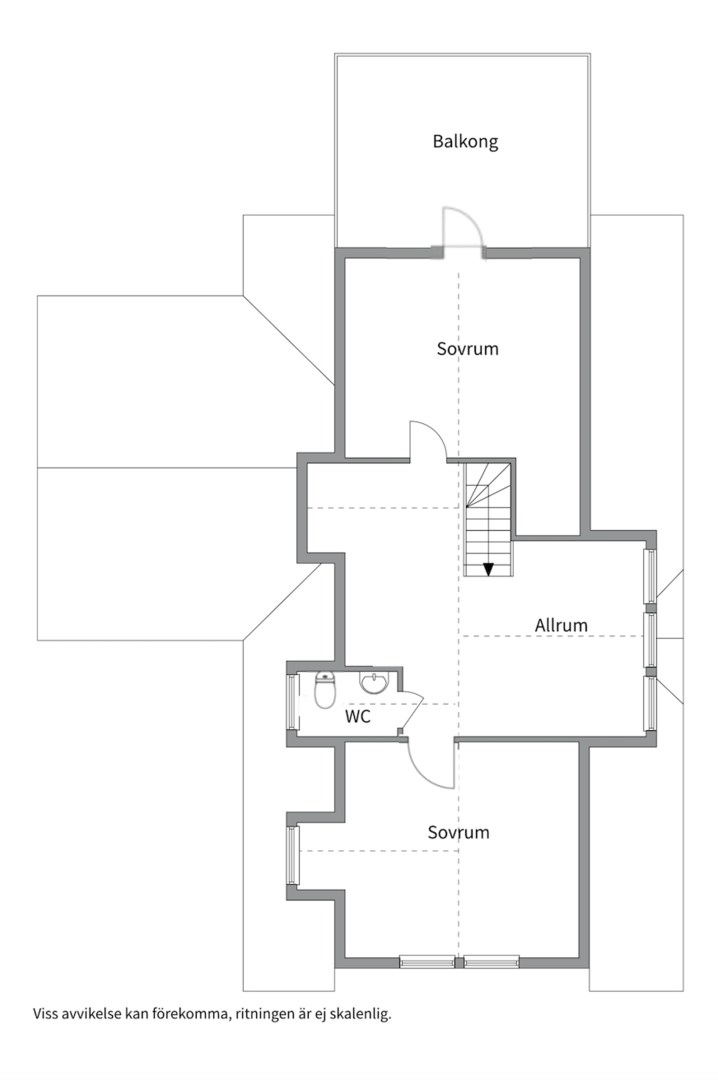 Planlösning från Gösta Ekmans väg 23, Till salu i Eriksvik, Nacka