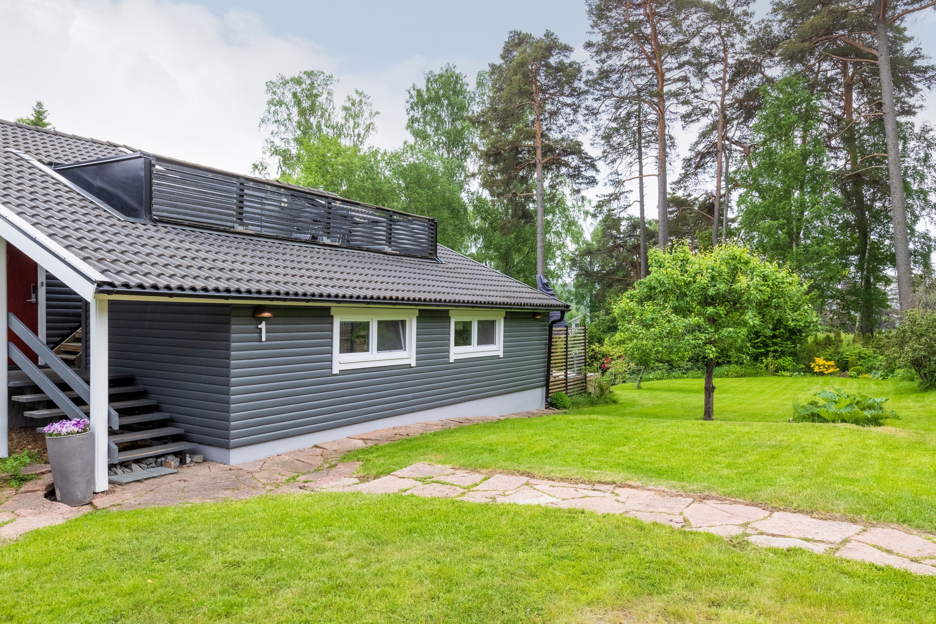 Bostadsbild från Jägarvägen 1, Kommande i Sunnersta, Uppsala