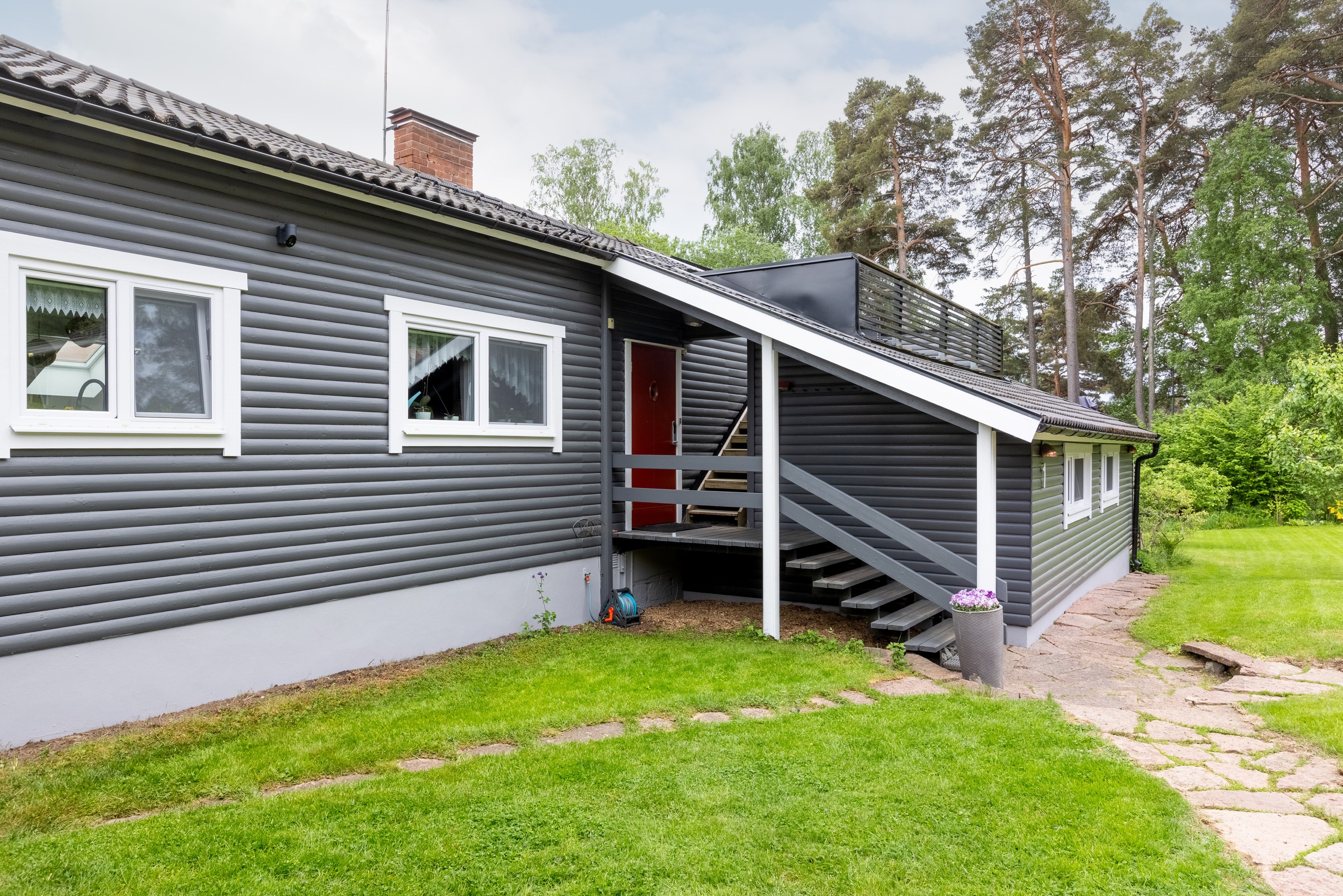 Bostadsbild från Jägarvägen 1, Kommande i Sunnersta, Uppsala