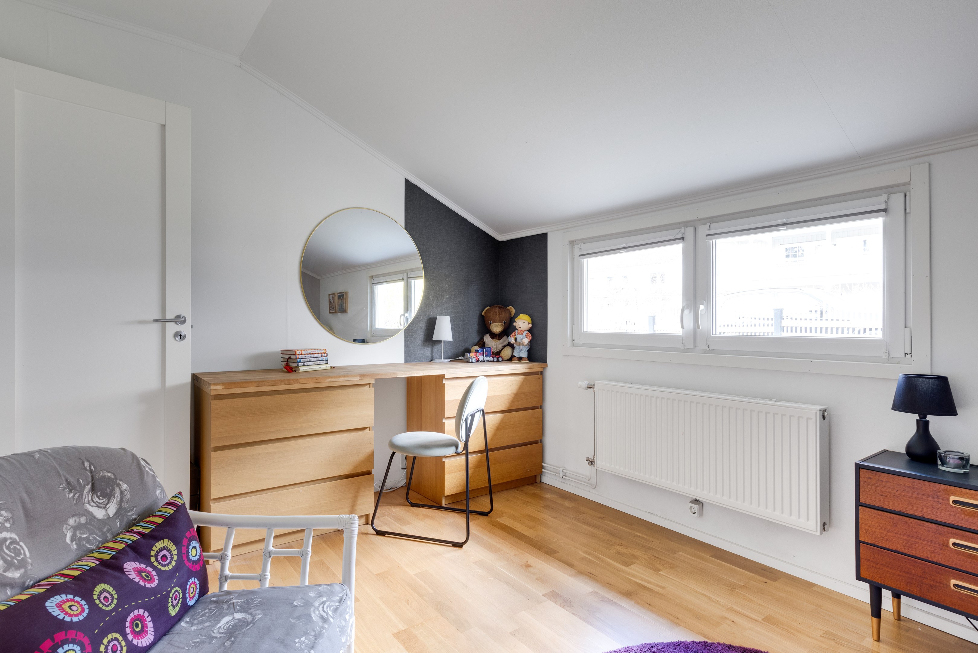 Bostadsbild från Jägarvägen 1, Kommande i Sunnersta, Uppsala