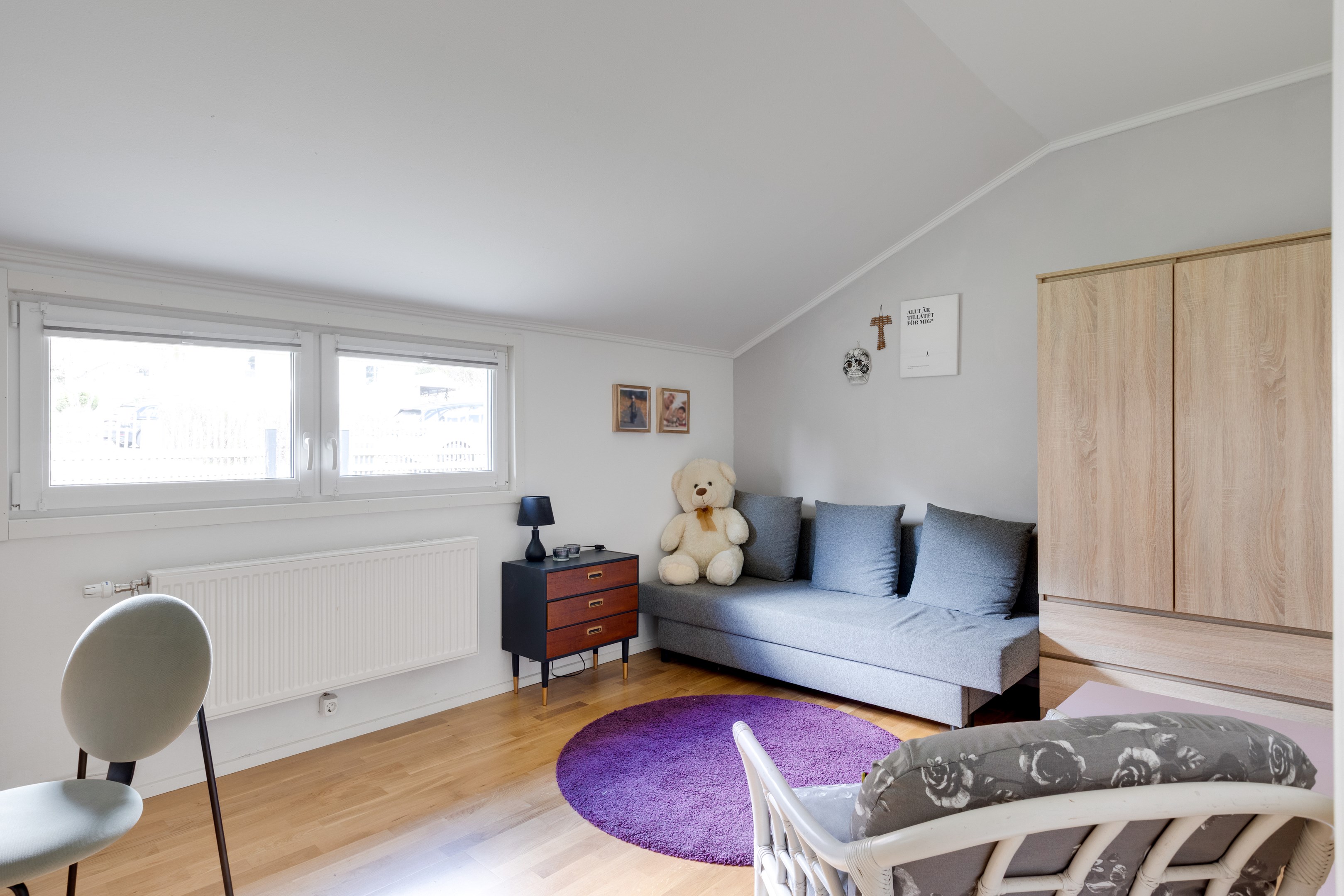 Bostadsbild från Jägarvägen 1, Kommande i Sunnersta, Uppsala