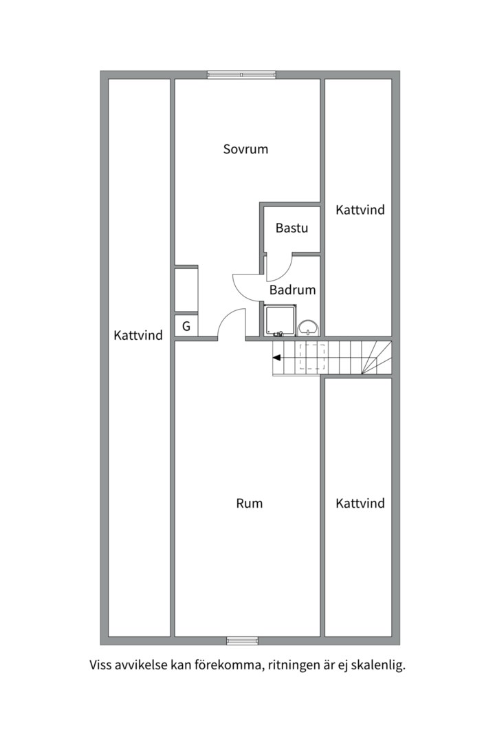 Planlösning från Isgrenavägen 25, Till salu i Bälinge, Uppsala