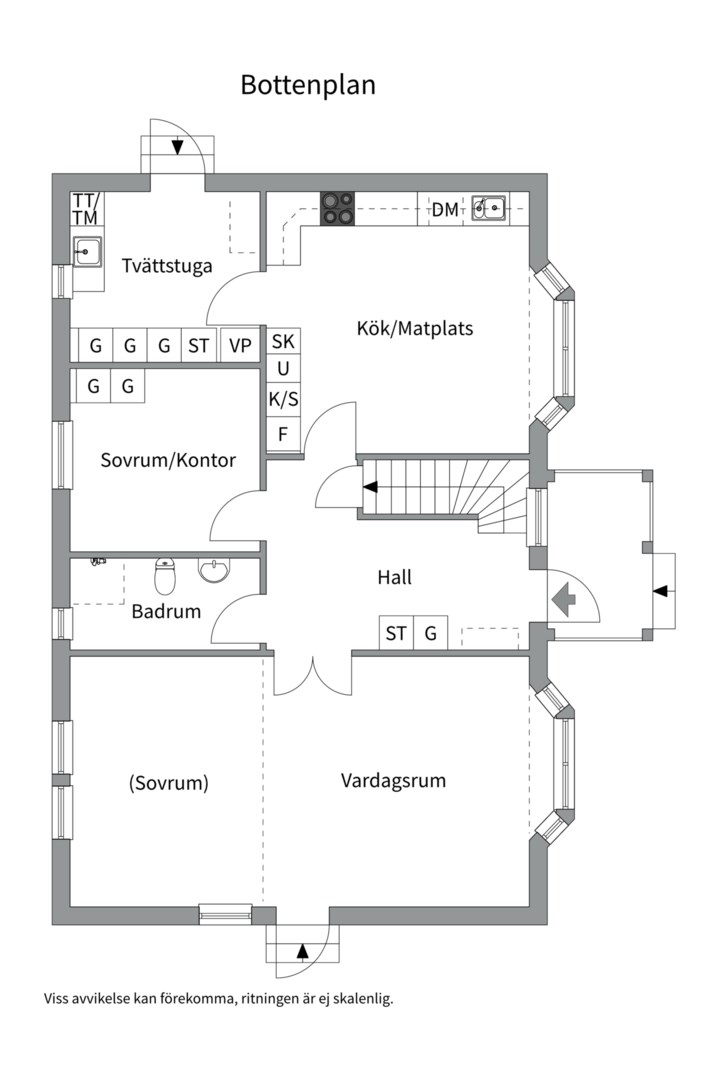 Planlösning från Rensättravägen 11B, Kommande i Rensättra, Nacka