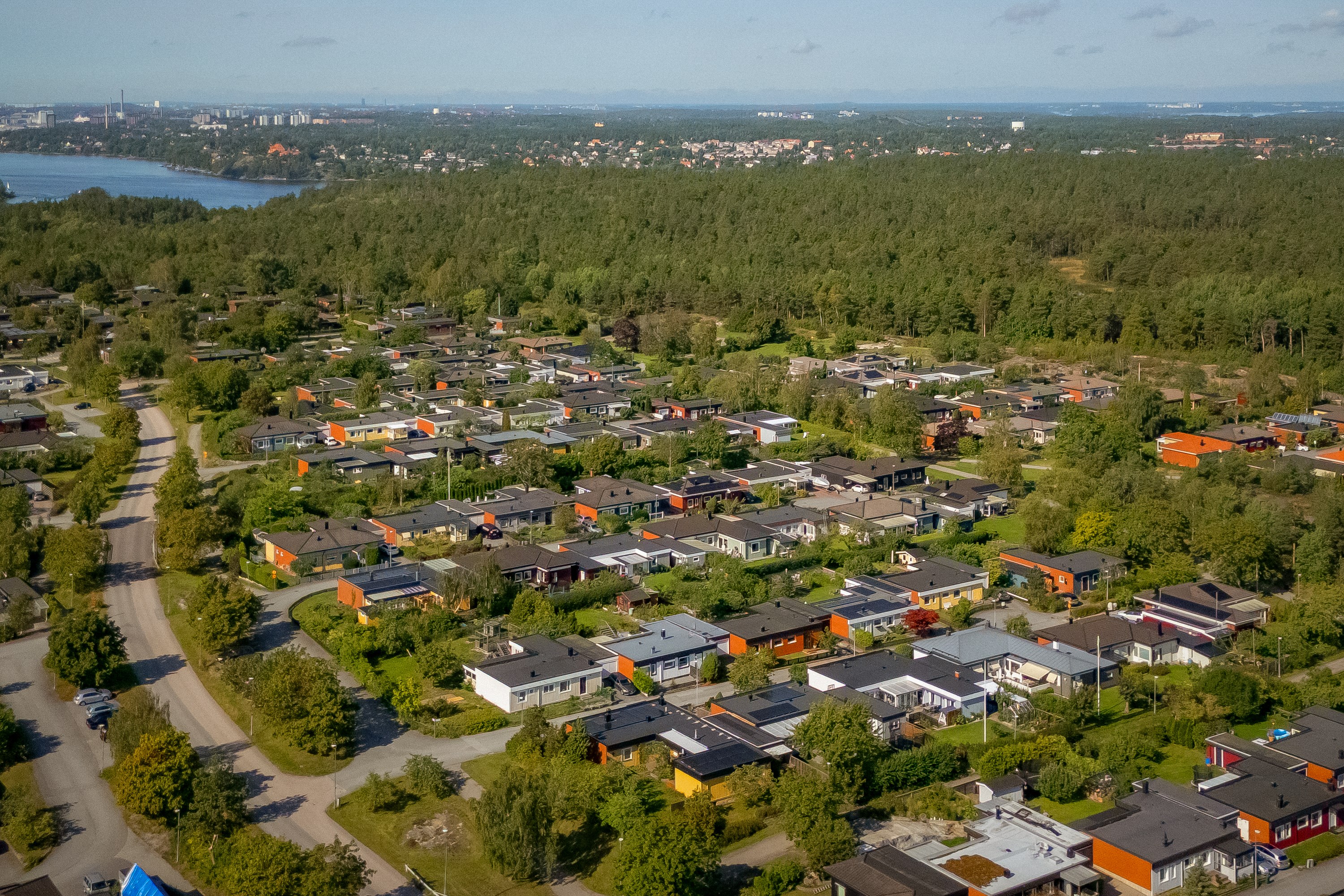 Bostadsbild från Harövägen 29, Kommande i Krokhöjden, Nacka