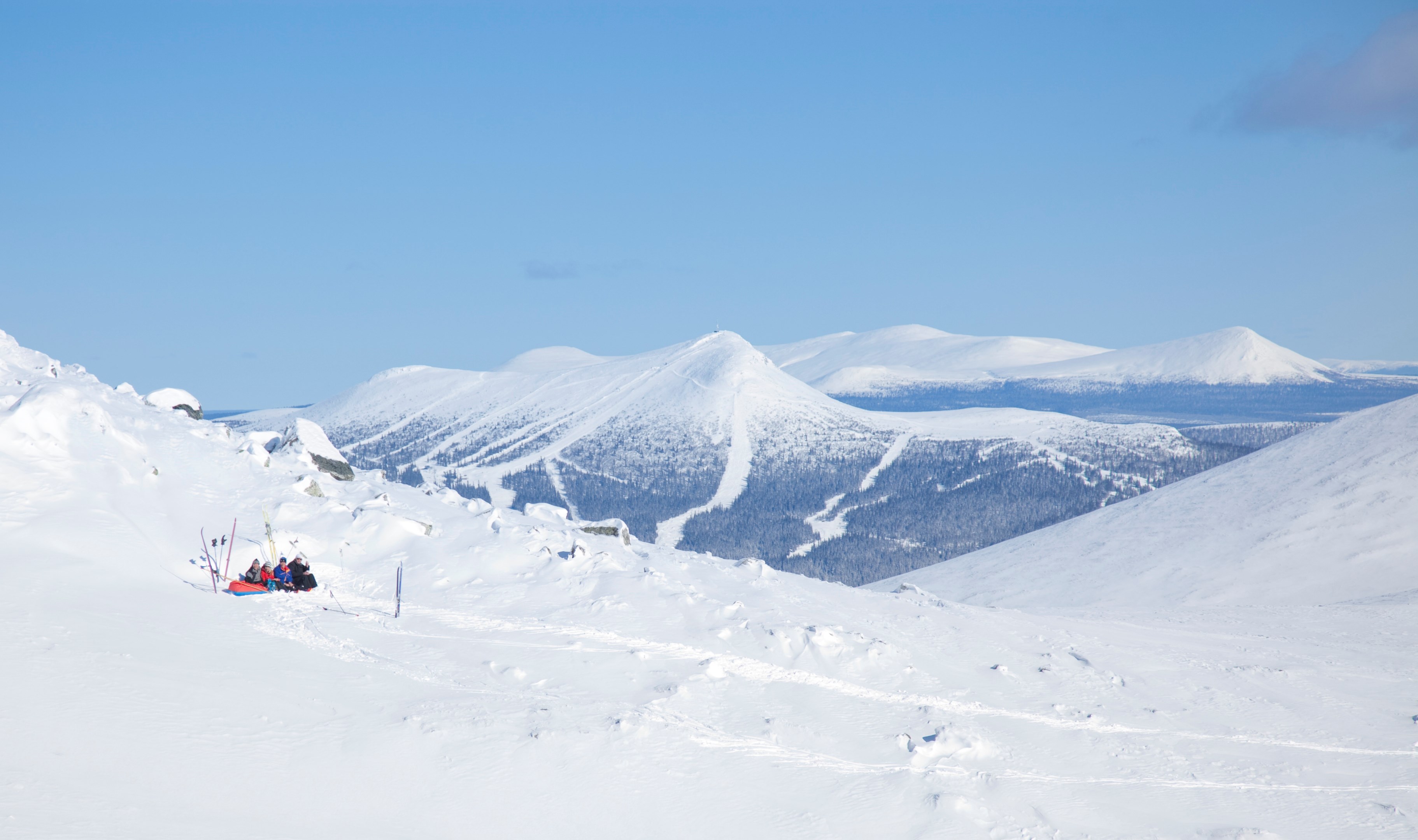 Turåkning i Lofsdalen när den är som bäst!