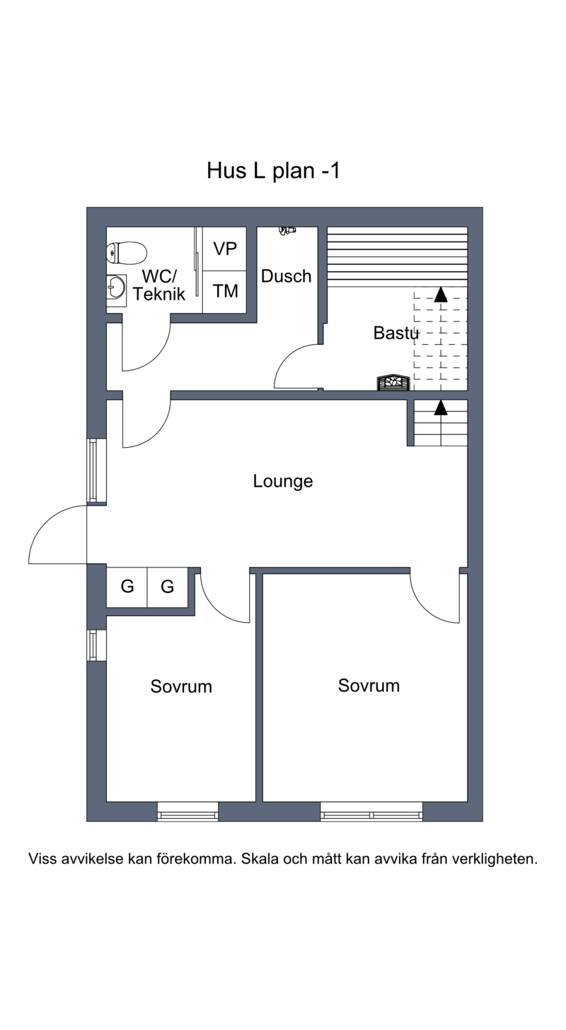 Hus L plan -1