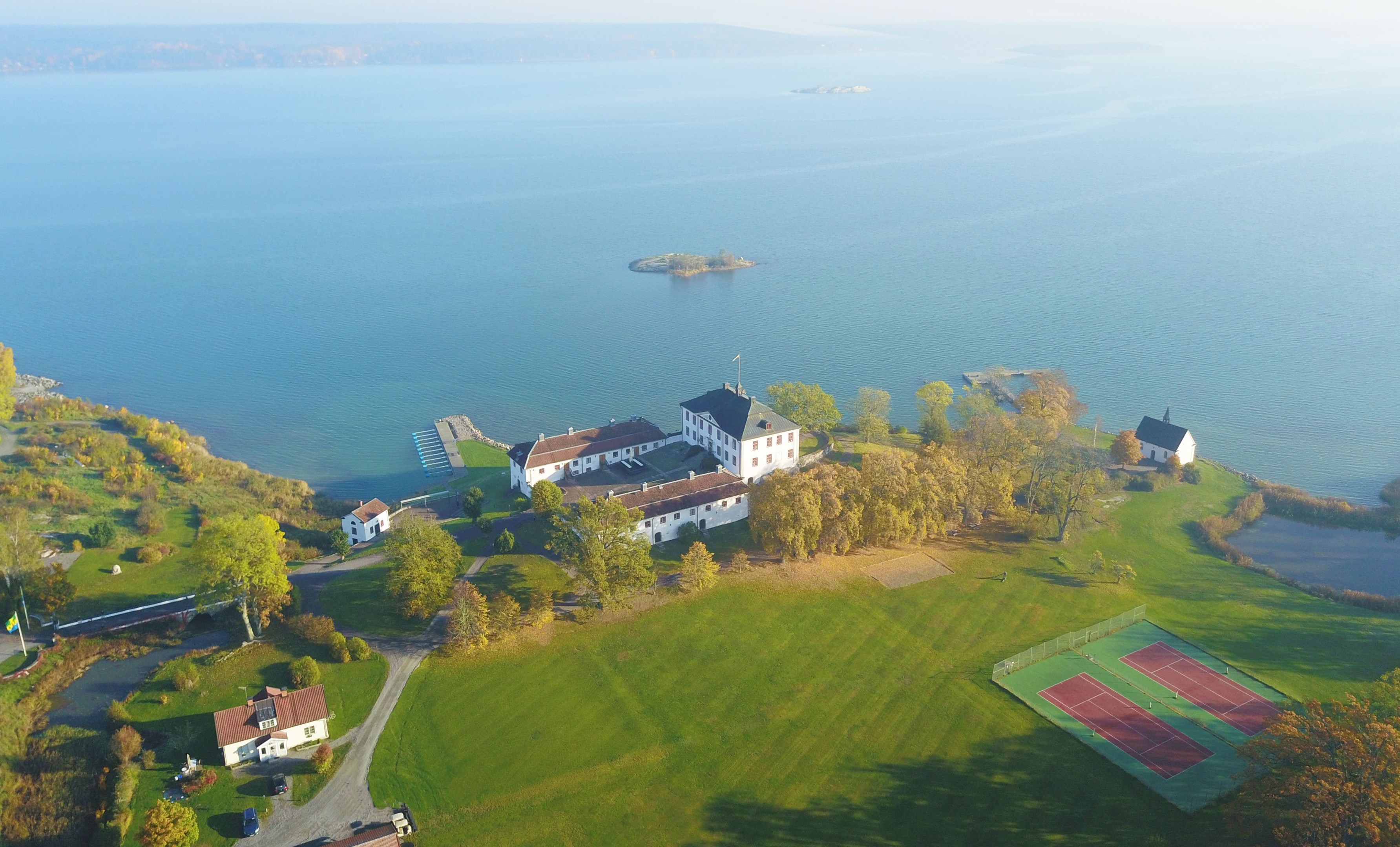 Mauritsberg vy över slottet