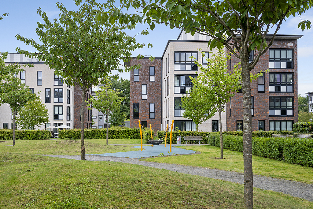 Lekplats i kvarteret