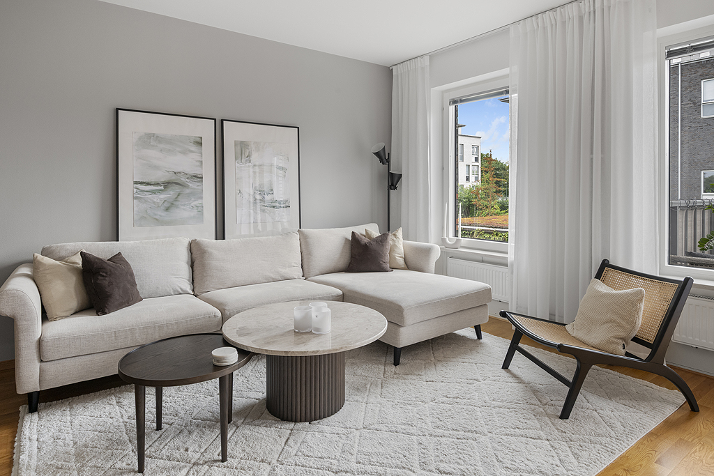 En skön yta för soffgrupp