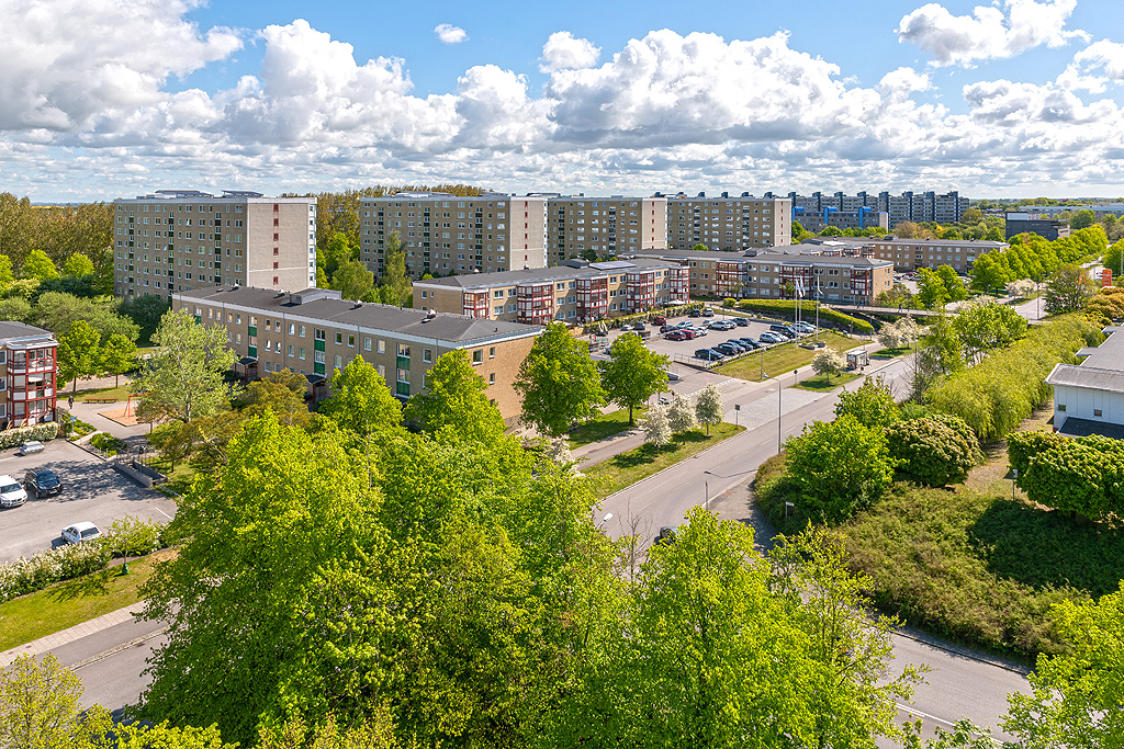 Utsikt från balkongen