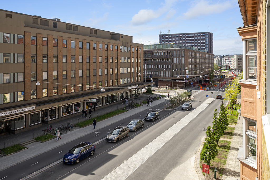 Utsikt mot Värnhem från burspråket