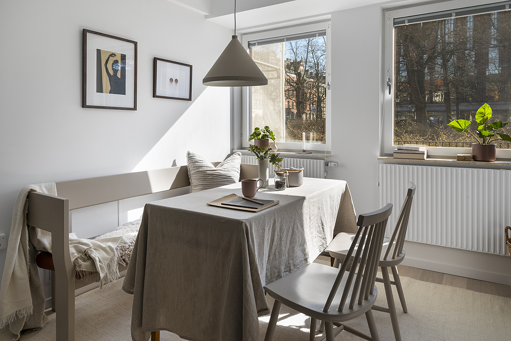 Utsikt från matplatsen