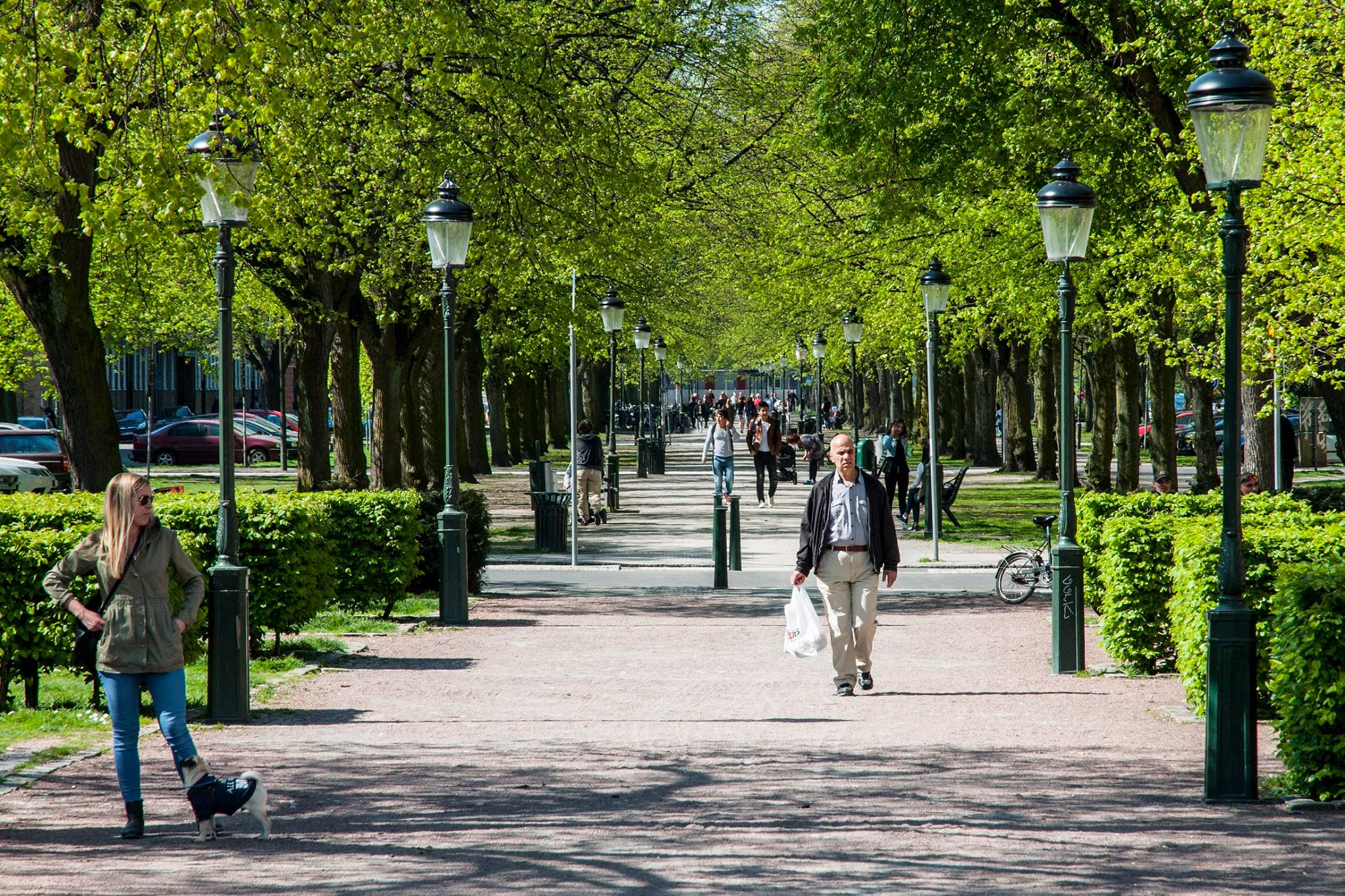 Ett skönt stråk som kombinerar lugn med folkliv
