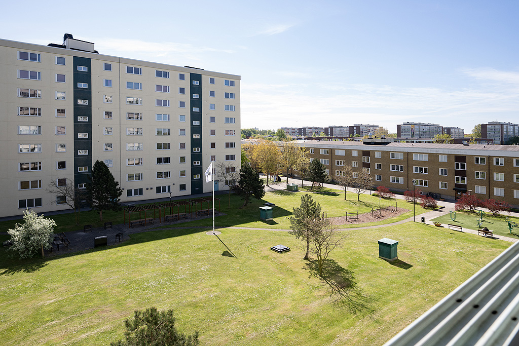 Utsikt över gården