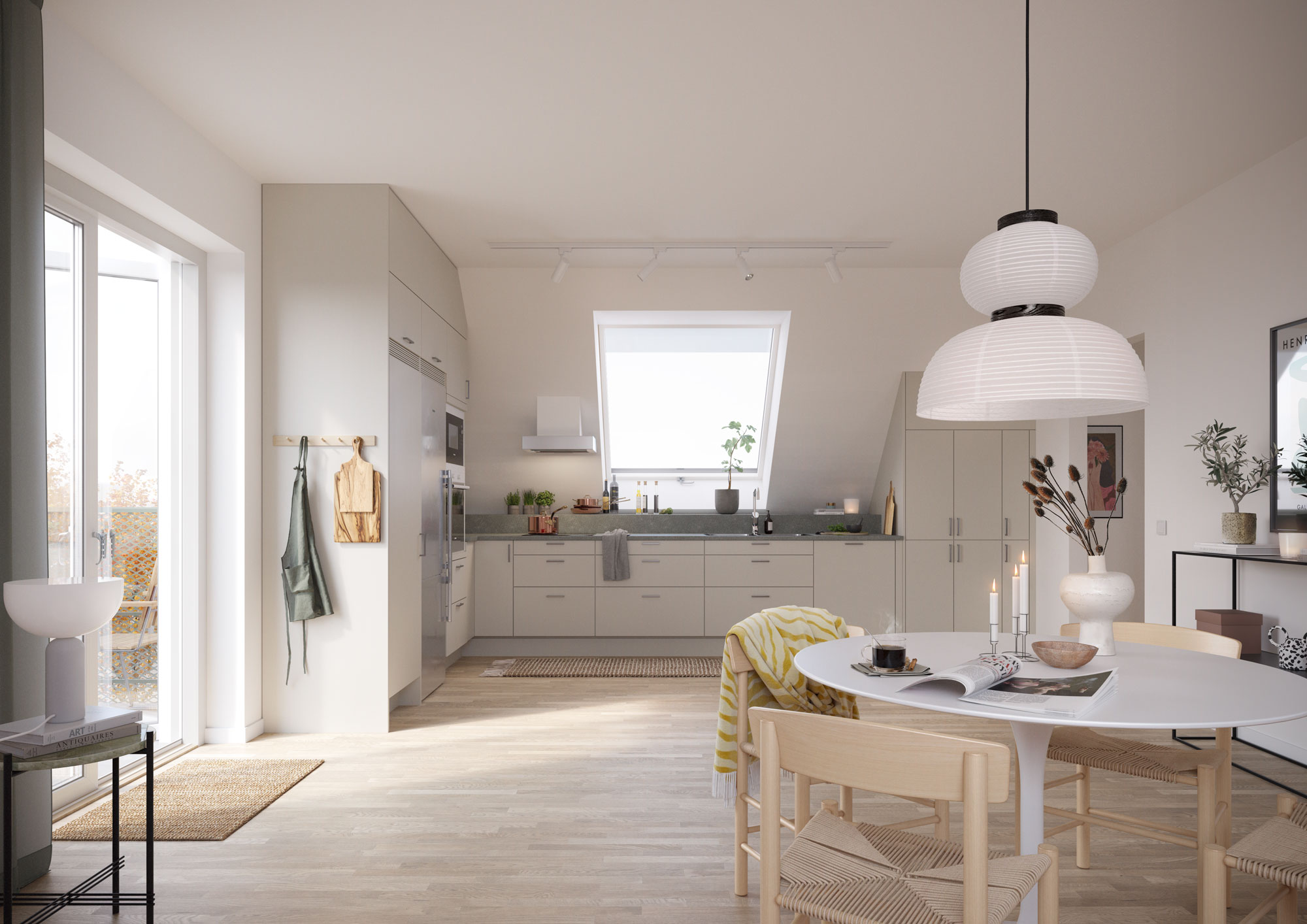 Kök / Vardagsrum - exempelbild