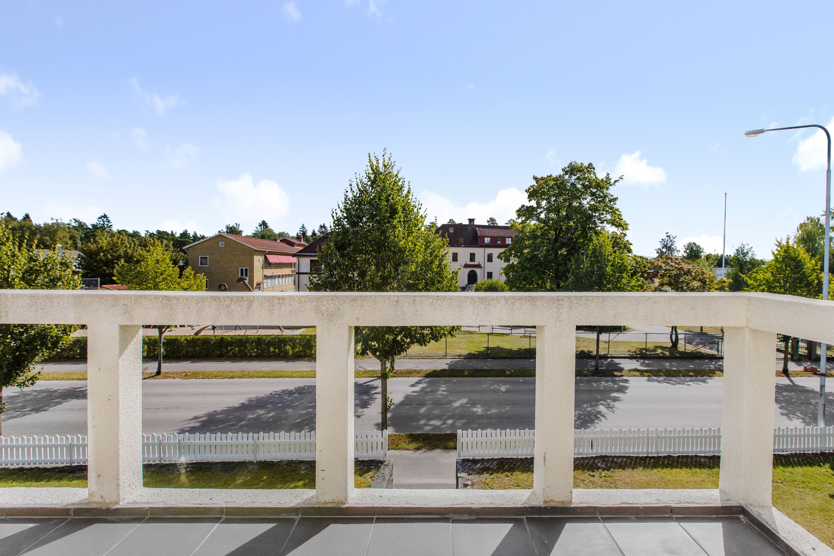 Utsikt från balkong