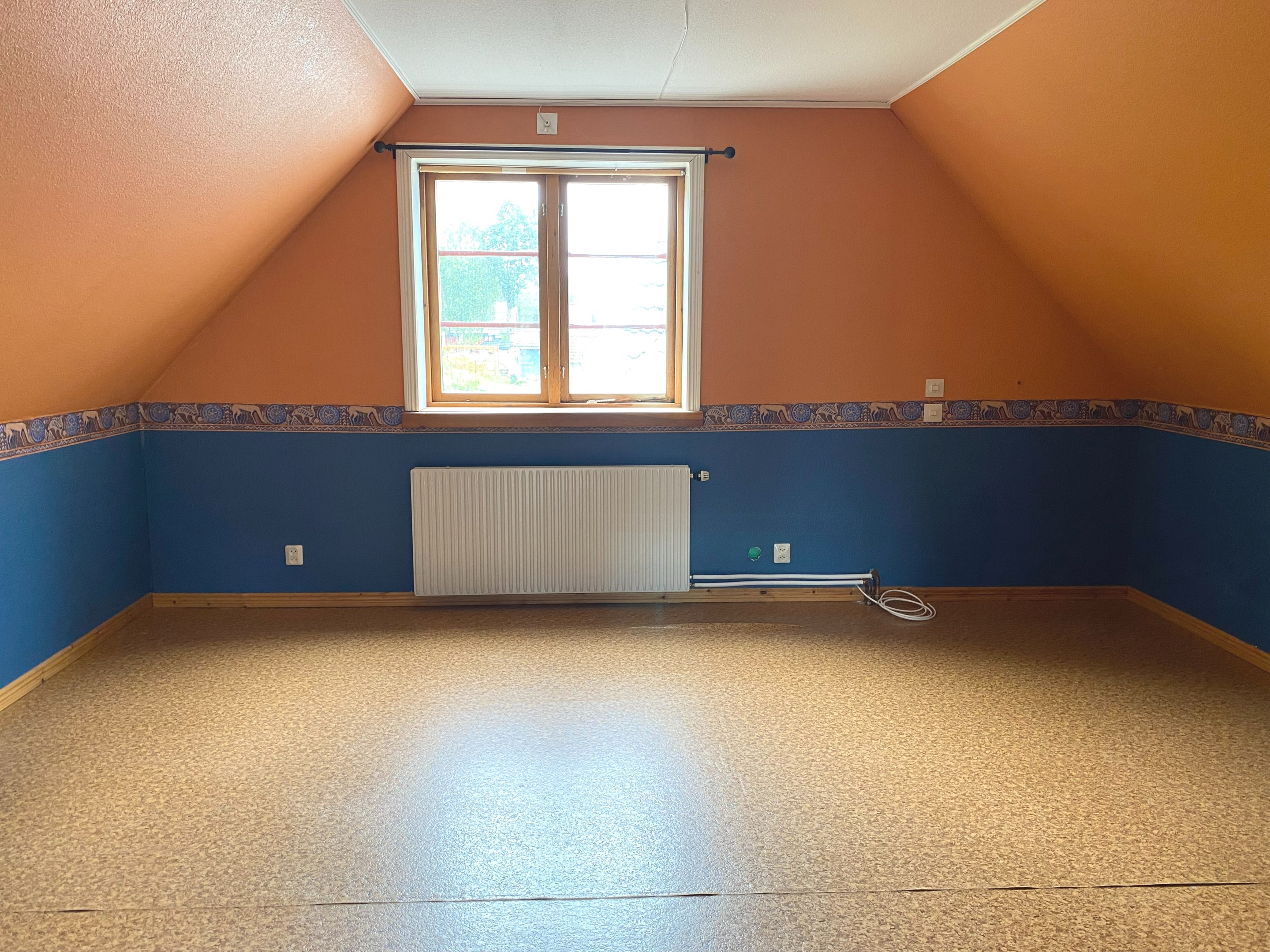 "lägenheten" ovanför garaget.