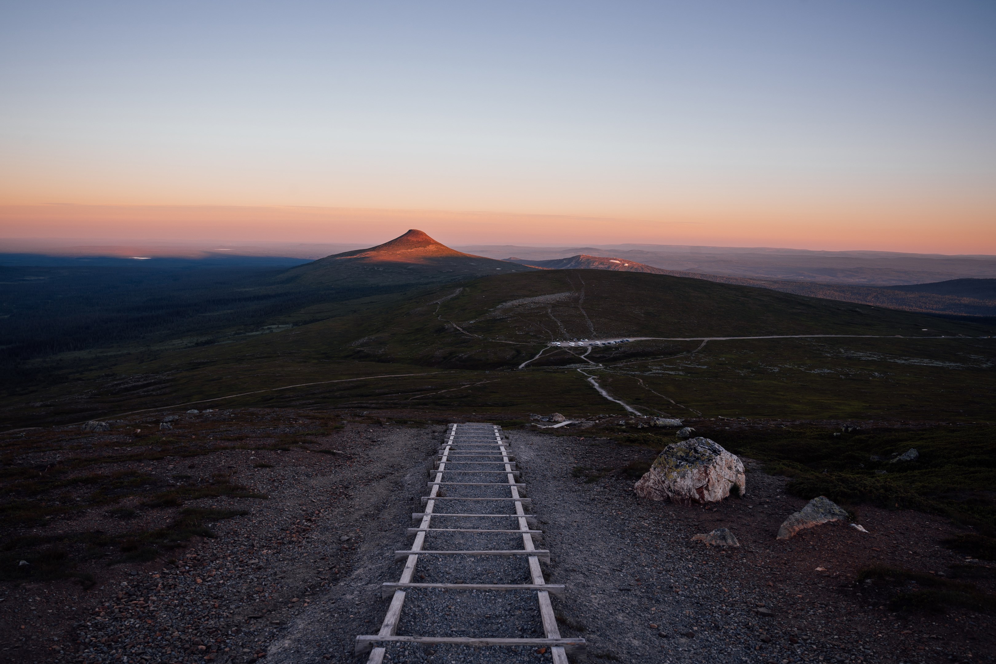 Vy från Nipfjället