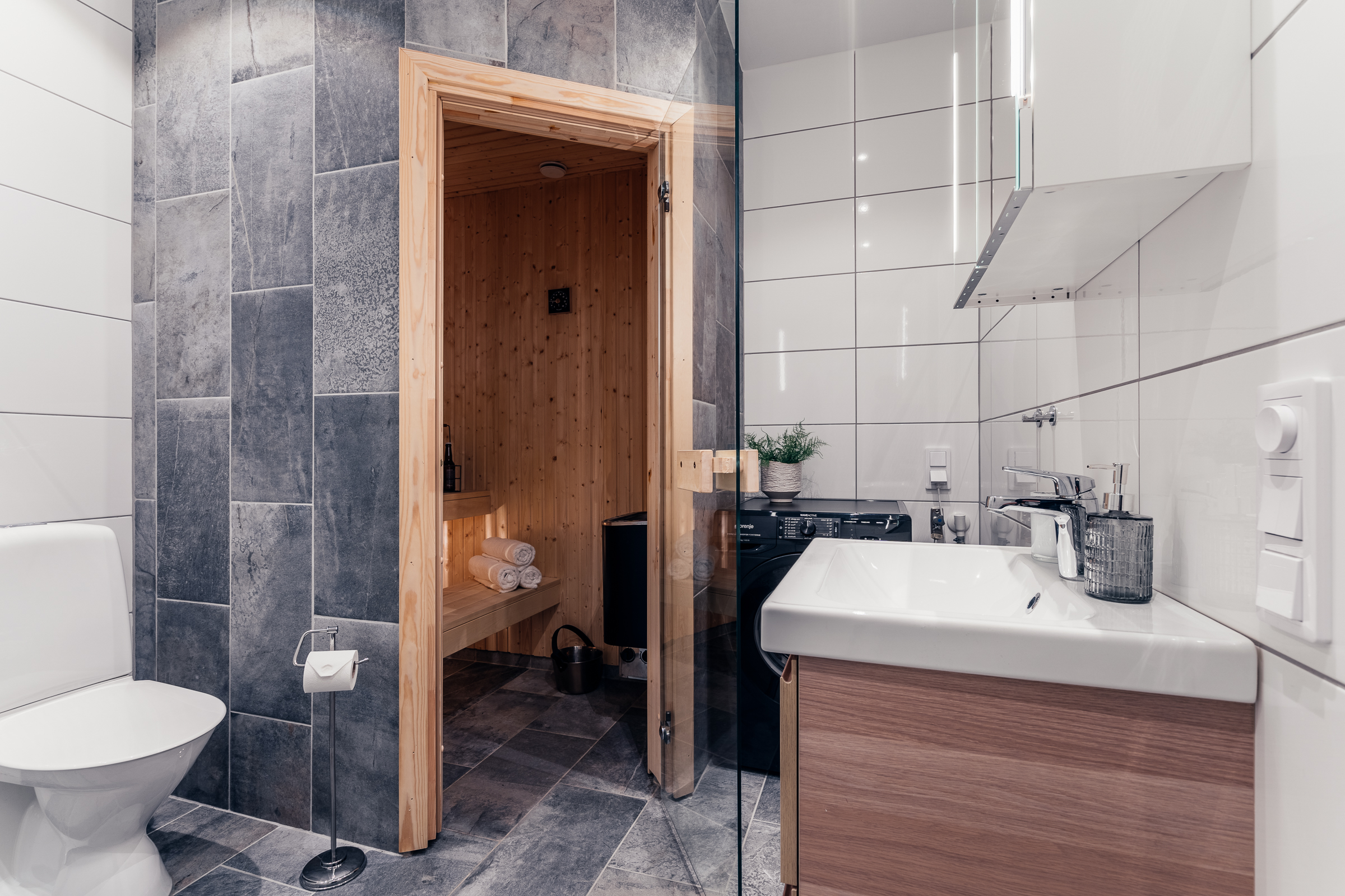 Granitkeramik i badrummen