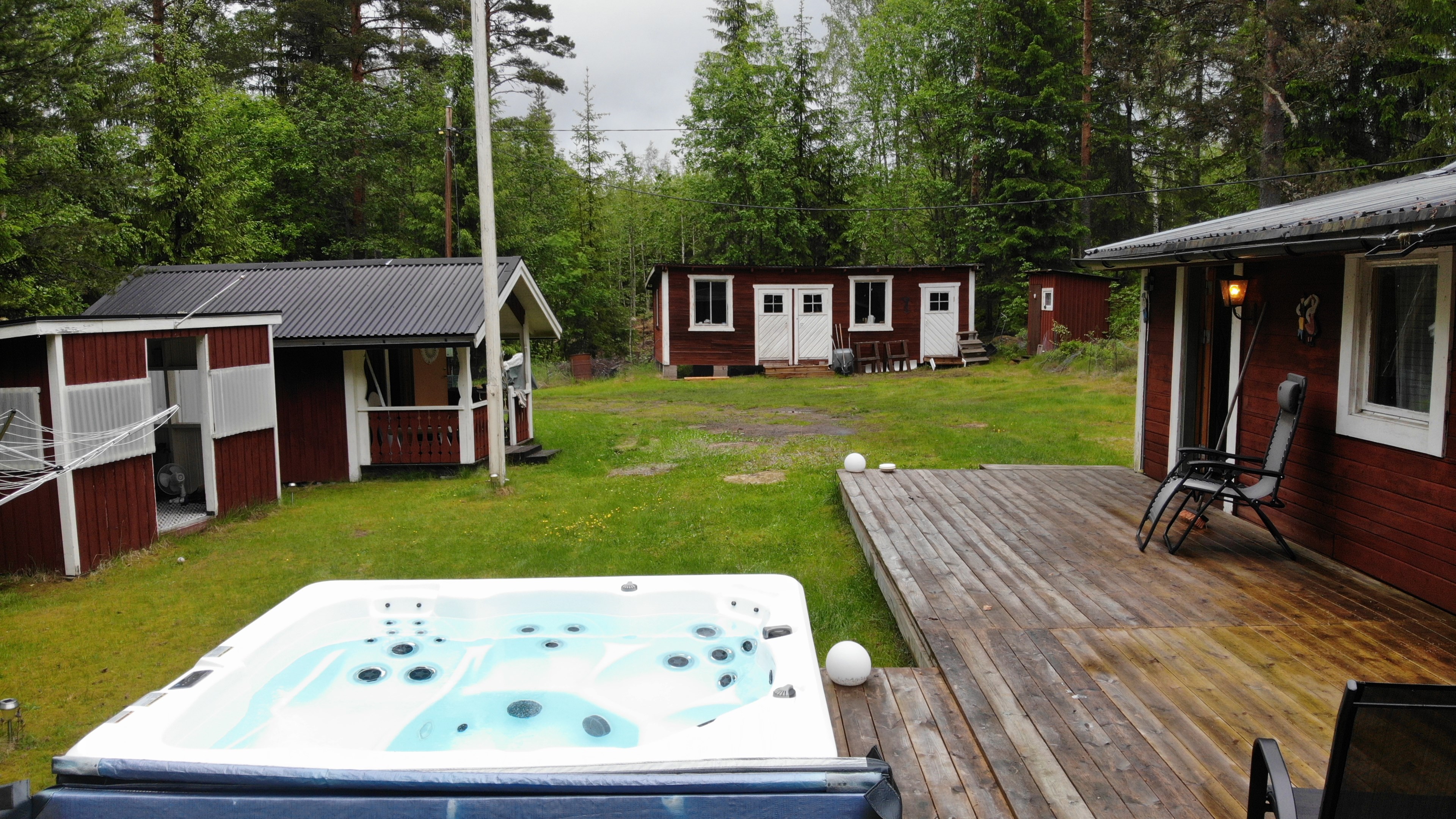 Vy över gården