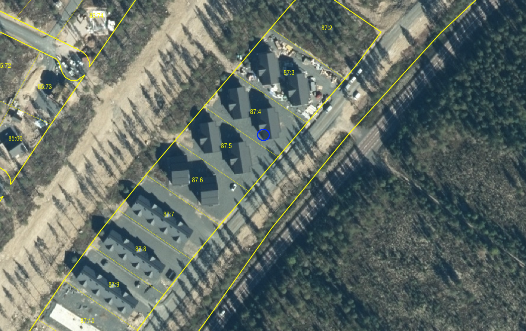 Placering av lägenheten