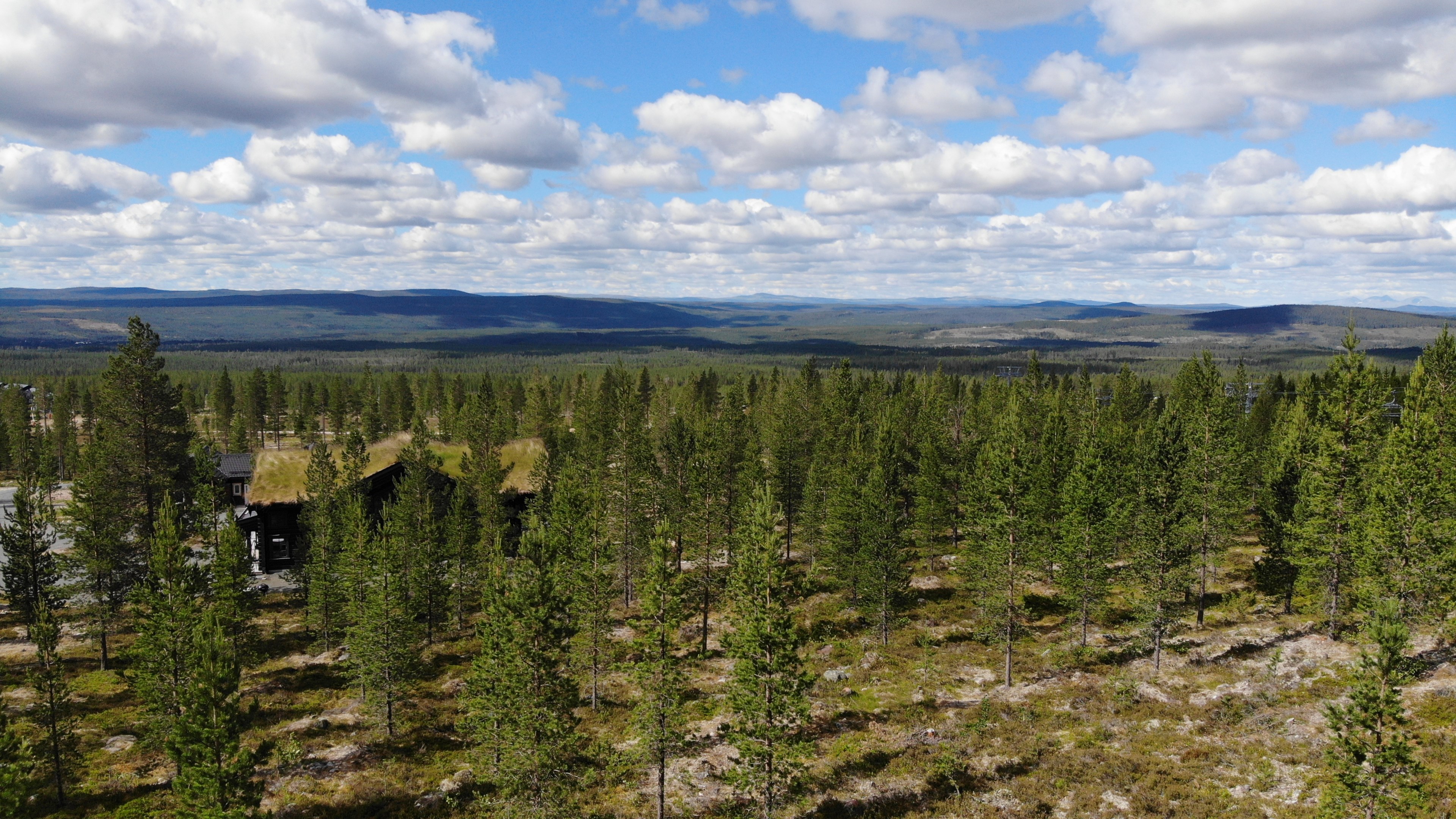 Utsikt från Polarisvägen 34