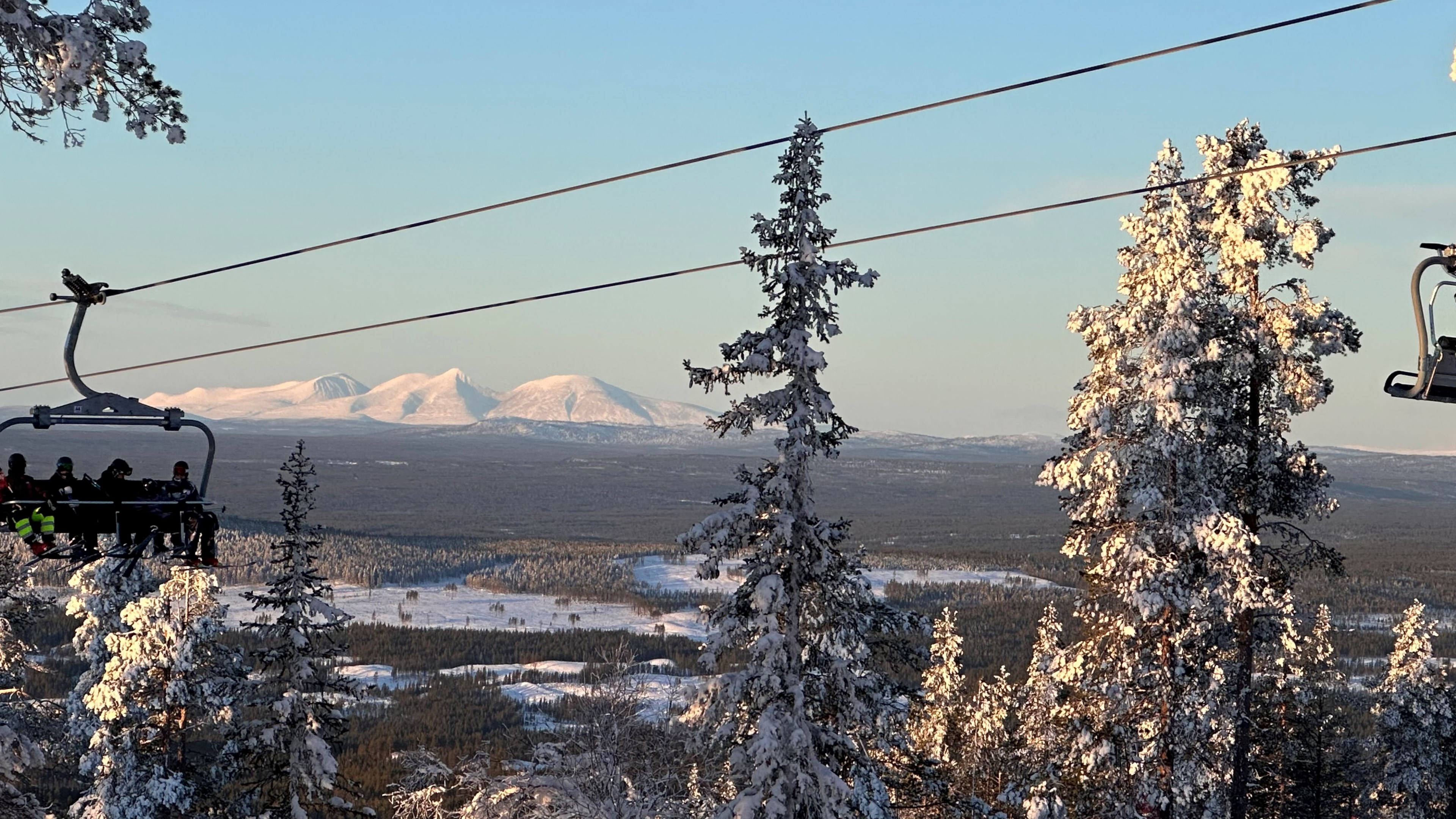 Vacker vy från 6-stolen