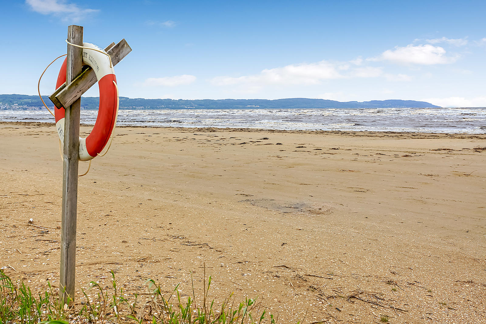 Stranden alldeles nära