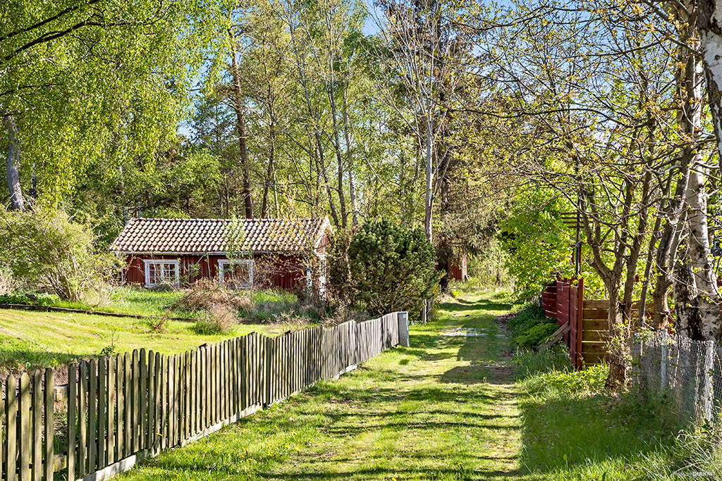 Infart till tomten