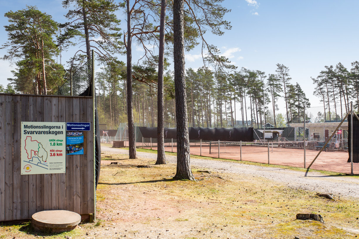 Tennisbanorna i Skummeslöv
