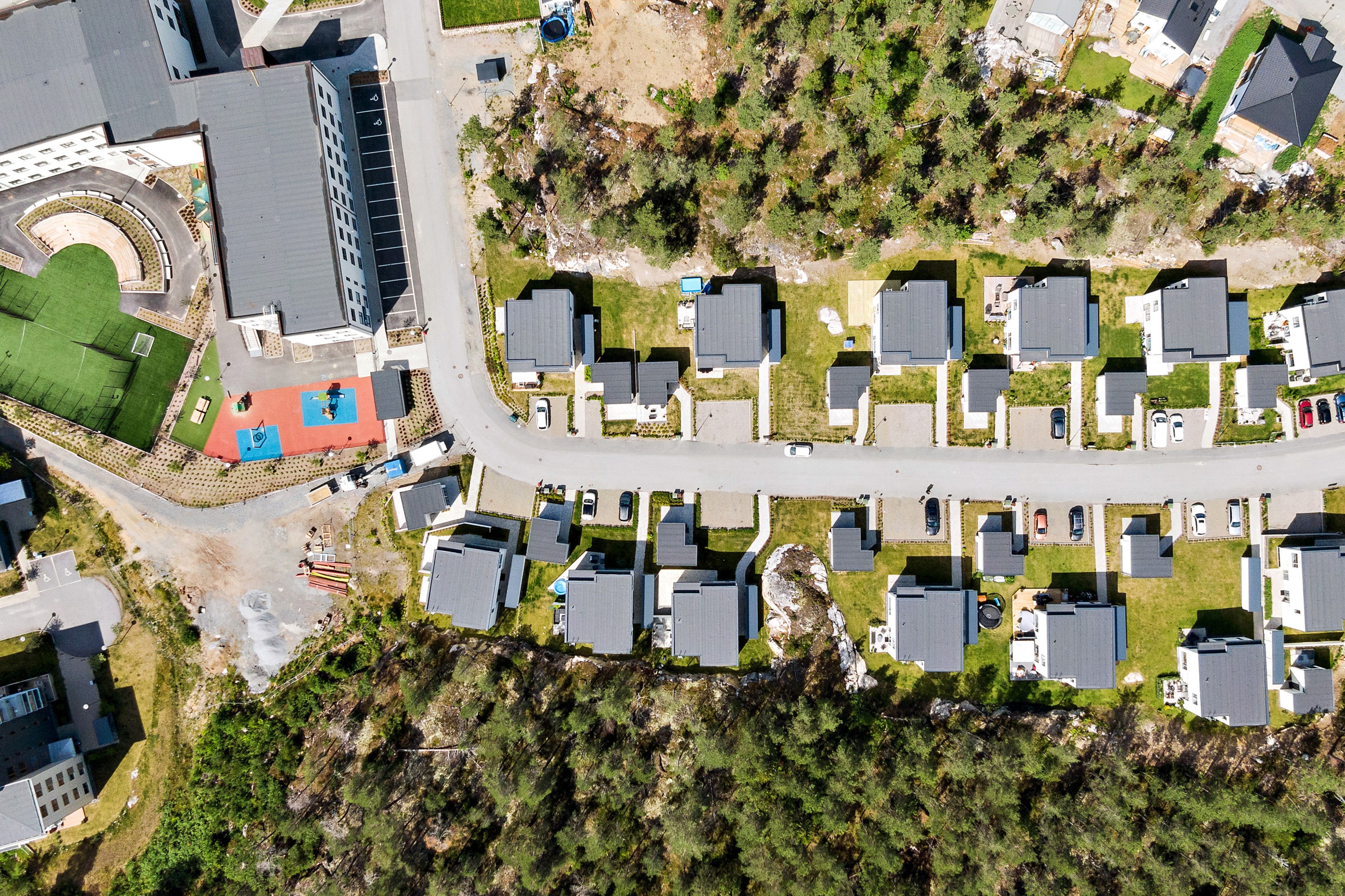 Enheterna sett ovanifrån