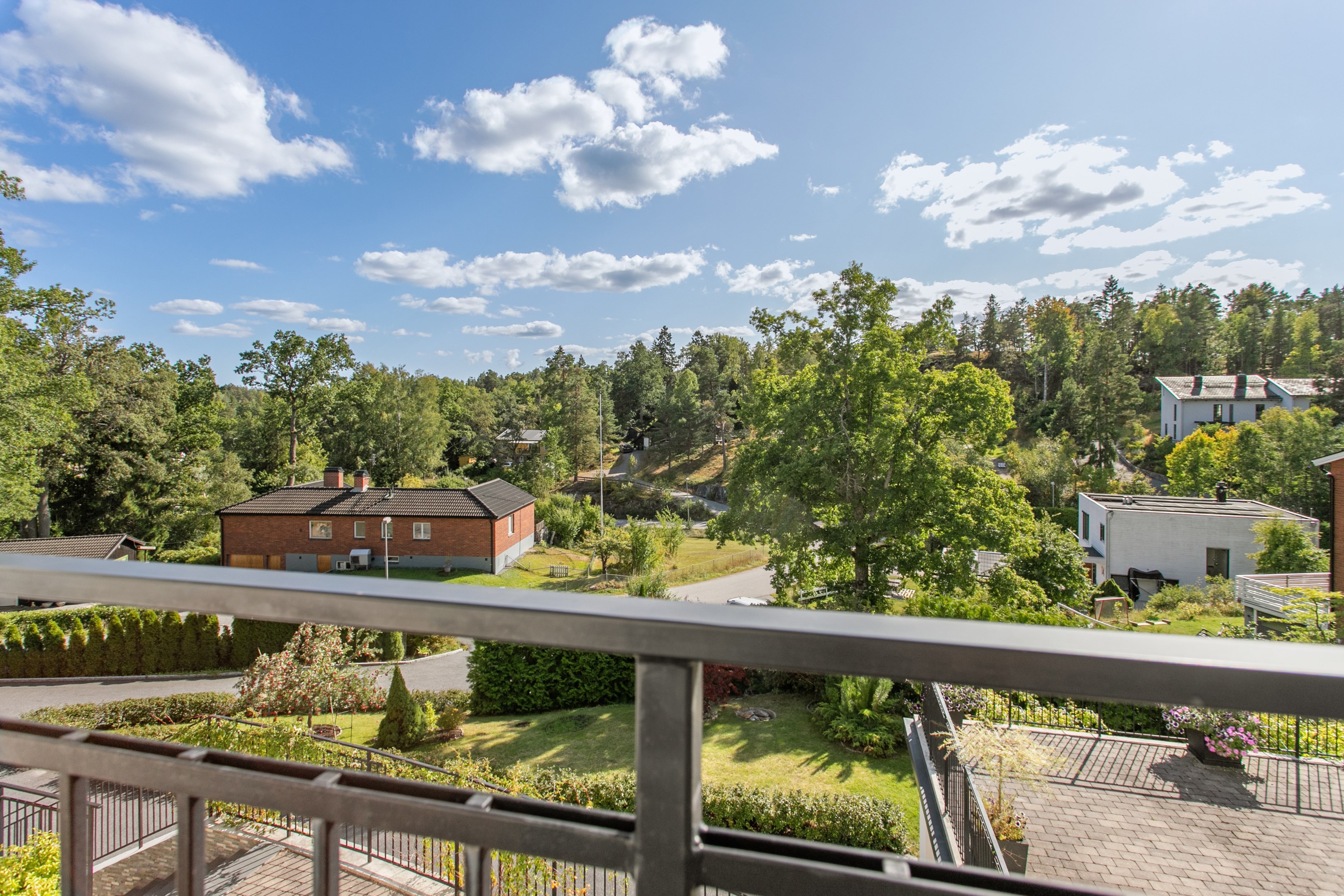 Fin vy från balkongen